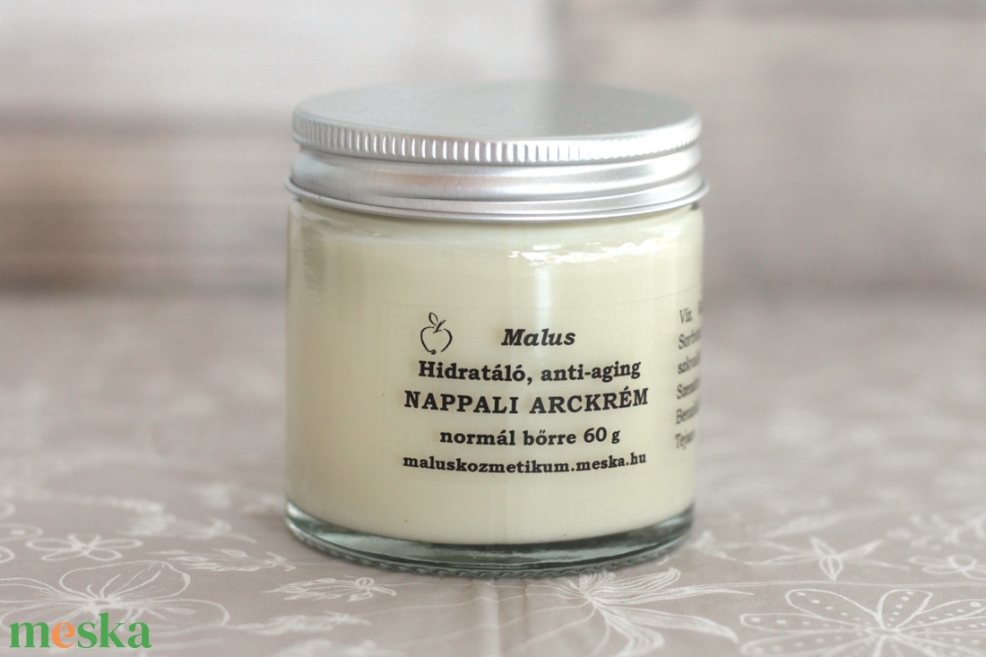 Hidratáló, anti-aging NAPPALI arckrém normál bőrre 60 g  - szépségápolás - arcápolás - arckrém - Meska.hu
