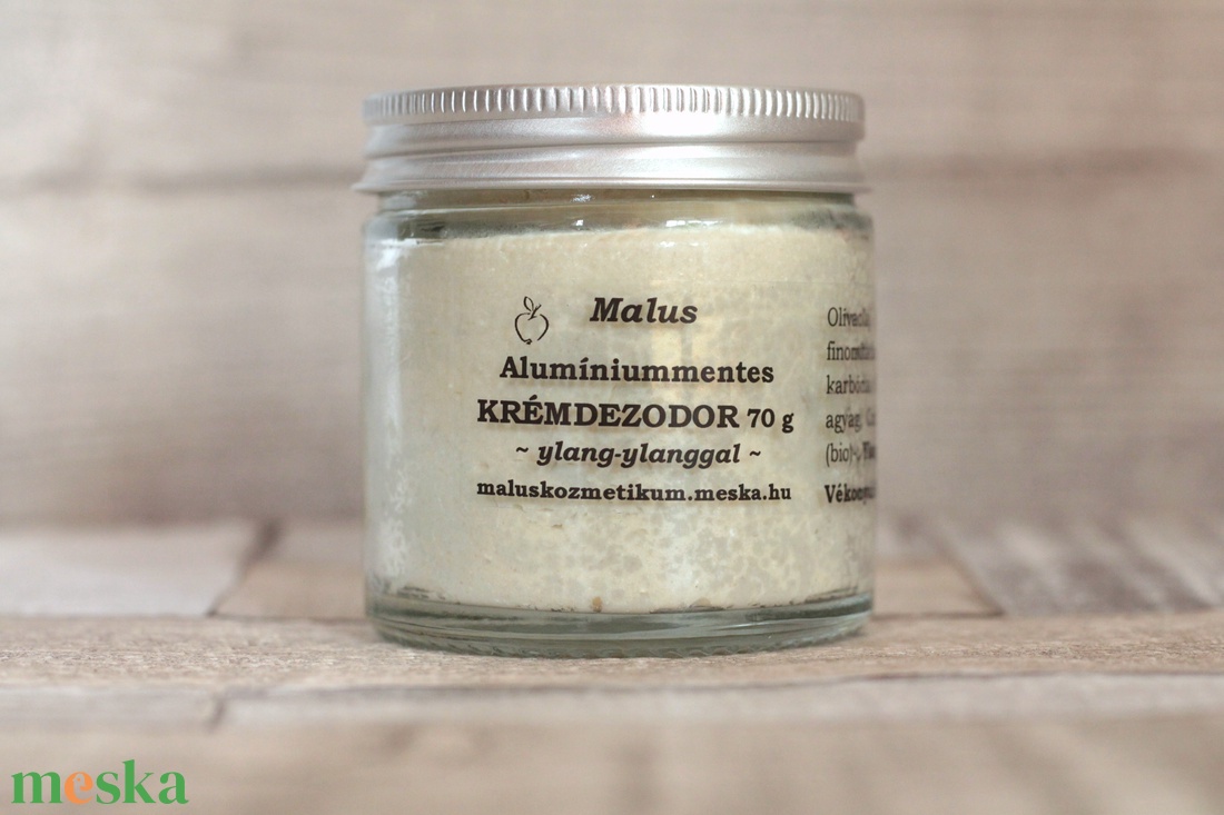 Alumíniummentes krémdezodor 70 g - YLANG-YLANGGAL - szépségápolás - dezodor & parfüm - Meska.hu