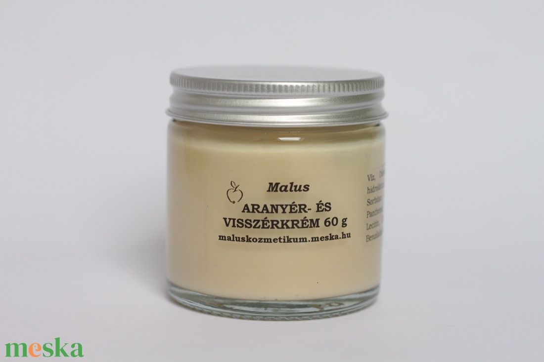 Aranyér- és visszérkrém 60 g  - szépségápolás - testápolás - speciális bőrápolás - Meska.hu
