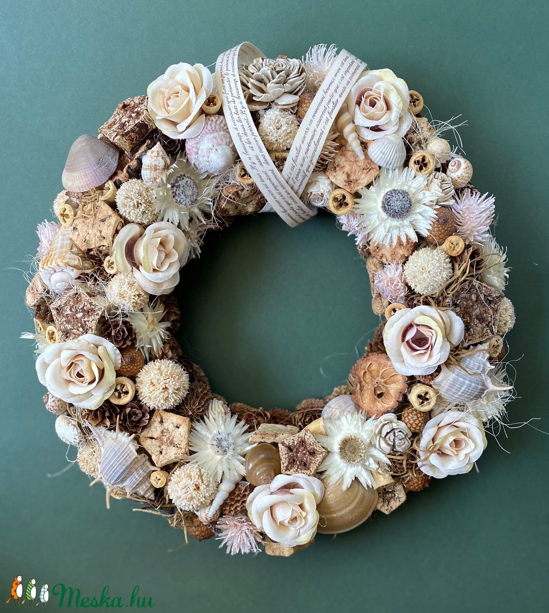 Natúrvarázs koszorú - otthon & életmód - dekoráció - Meska.hu Natúrvarázs koszorú - otthon & életmód - dekoráció - Meska.hu