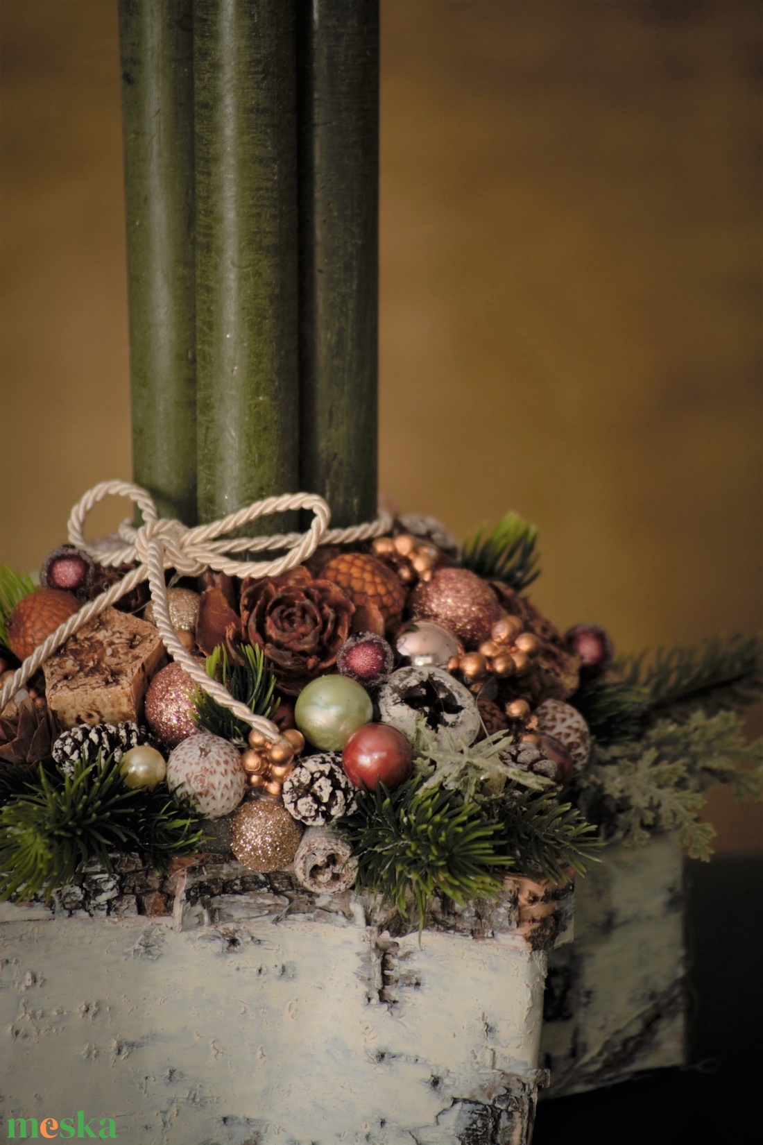 Rusztikus adventi asztaldísz - karácsony - adventi díszek - adventi asztaldísz - Meska.hu Rusztikus adventi asztaldísz - karácsony - adventi díszek - adventi asztaldísz - Meska.hu