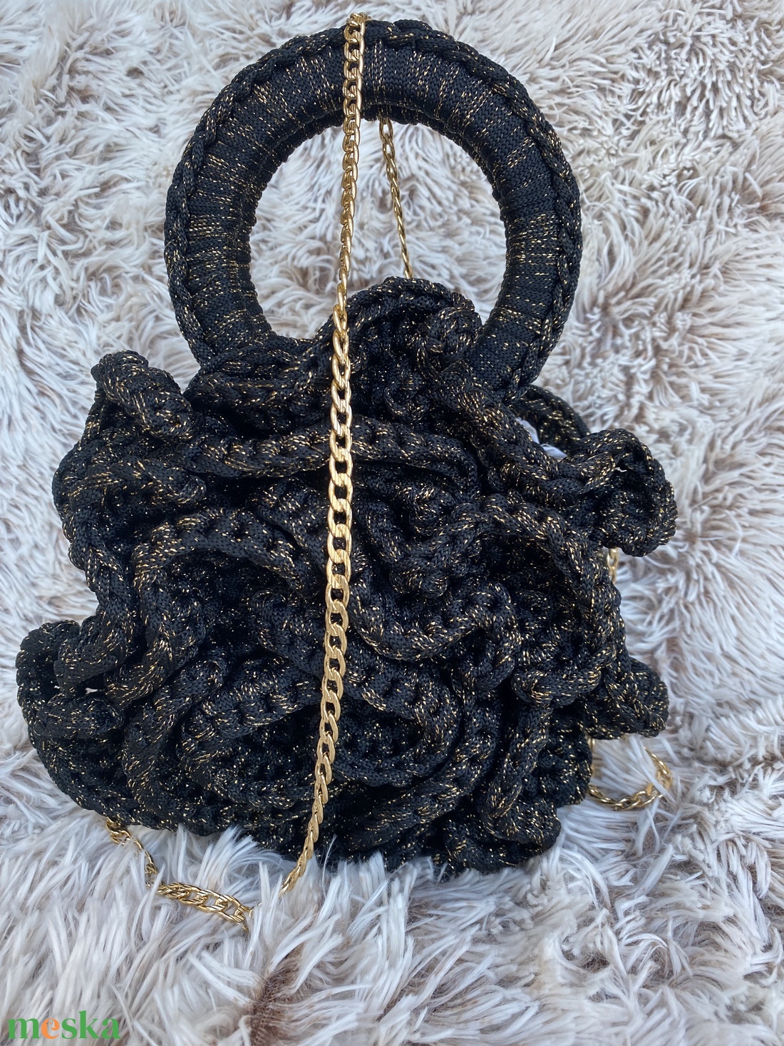 Clarissa horgolt extravagáns, kézi- és crossbody táska - táska & tok - kézitáska & válltáska - válltáska - Meska.hu Clarissa horgolt extravagáns, kézi- és crossbody táska - táska & tok - kézitáska & válltáska - válltáska - Meska.hu