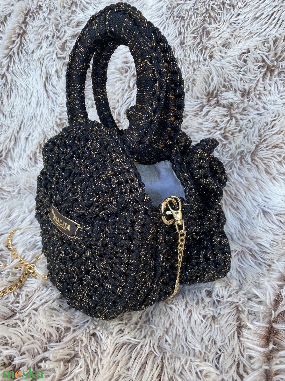 Clarissa horgolt extravagáns, kézi- és crossbody táska - táska & tok - kézitáska & válltáska - válltáska - Meska.hu Clarissa horgolt extravagáns, kézi- és crossbody táska - táska & tok - kézitáska & válltáska - válltáska - Meska.hu