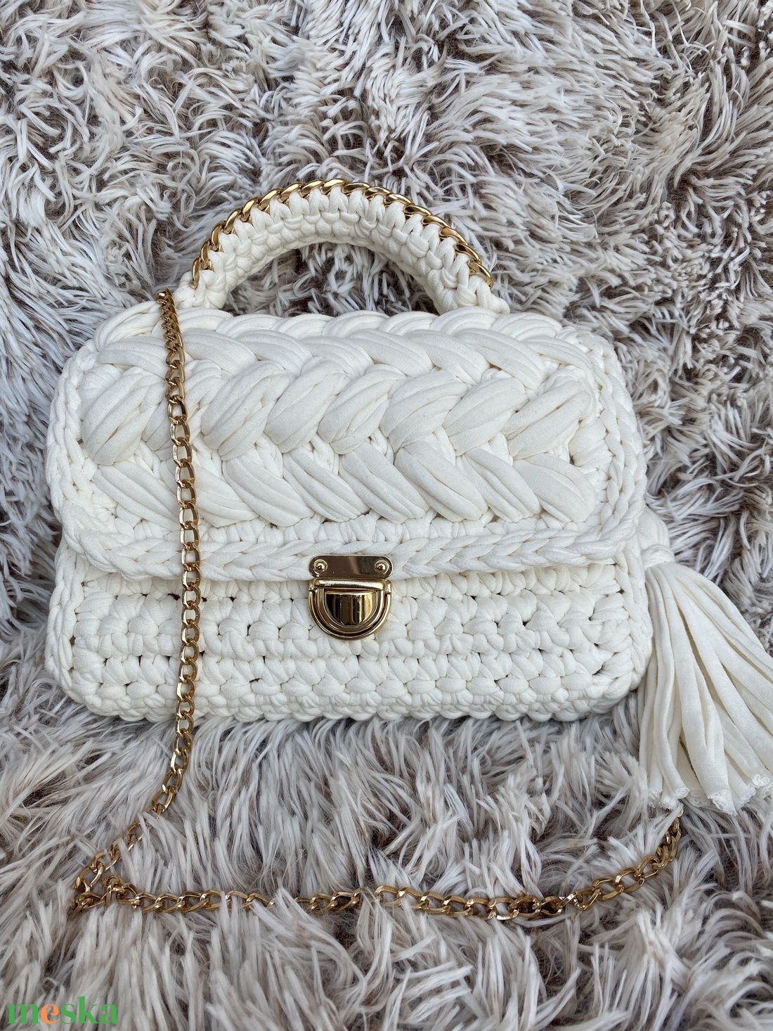 Elena horgolt elegáns, kézi- és crossbody táska - táska & tok - kézitáska & válltáska - válltáska - Meska.hu Elena horgolt elegáns, kézi- és crossbody táska - táska & tok - kézitáska & válltáska - válltáska - Meska.hu