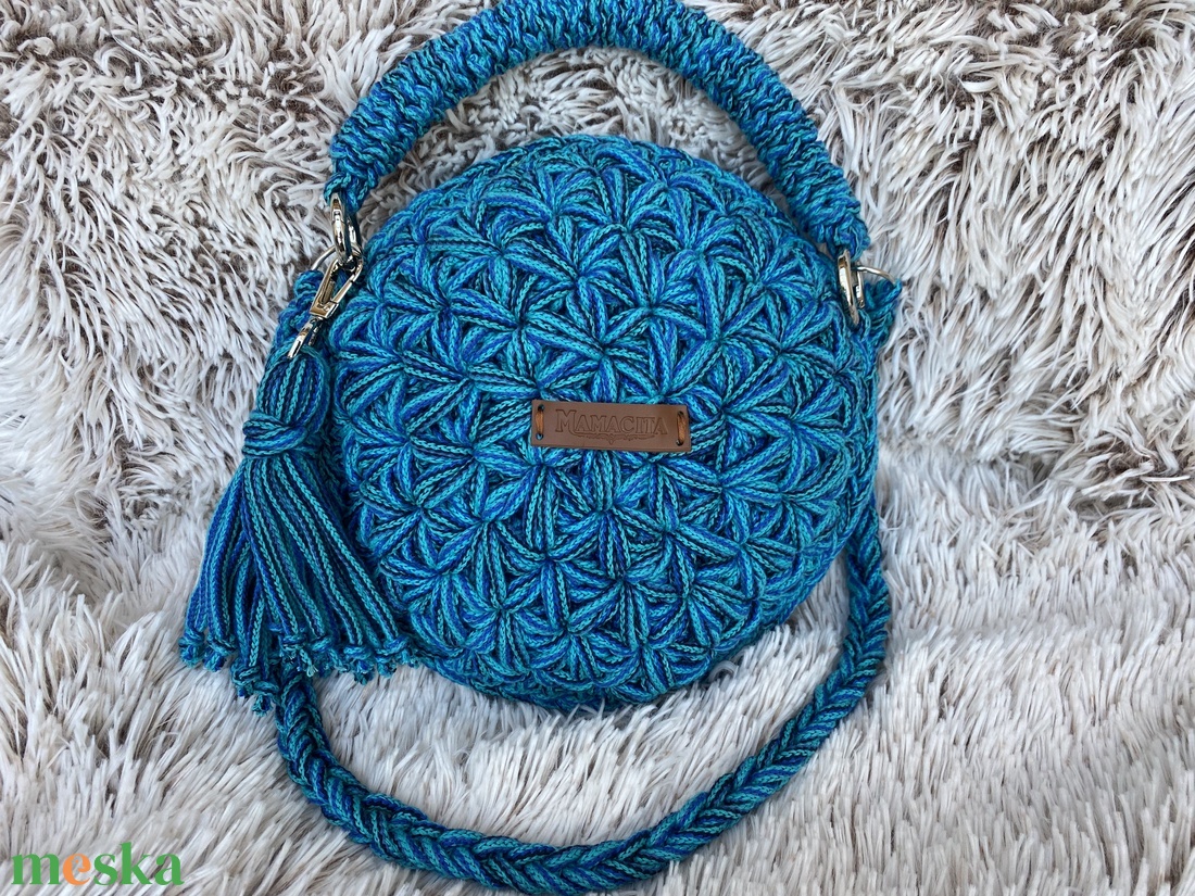 Florencia horgolt kézi- és crossbody táska - táska & tok - kézitáska & válltáska - válltáska - Meska.hu Florencia horgolt kézi- és crossbody táska - táska & tok - kézitáska & válltáska - válltáska - Meska.hu