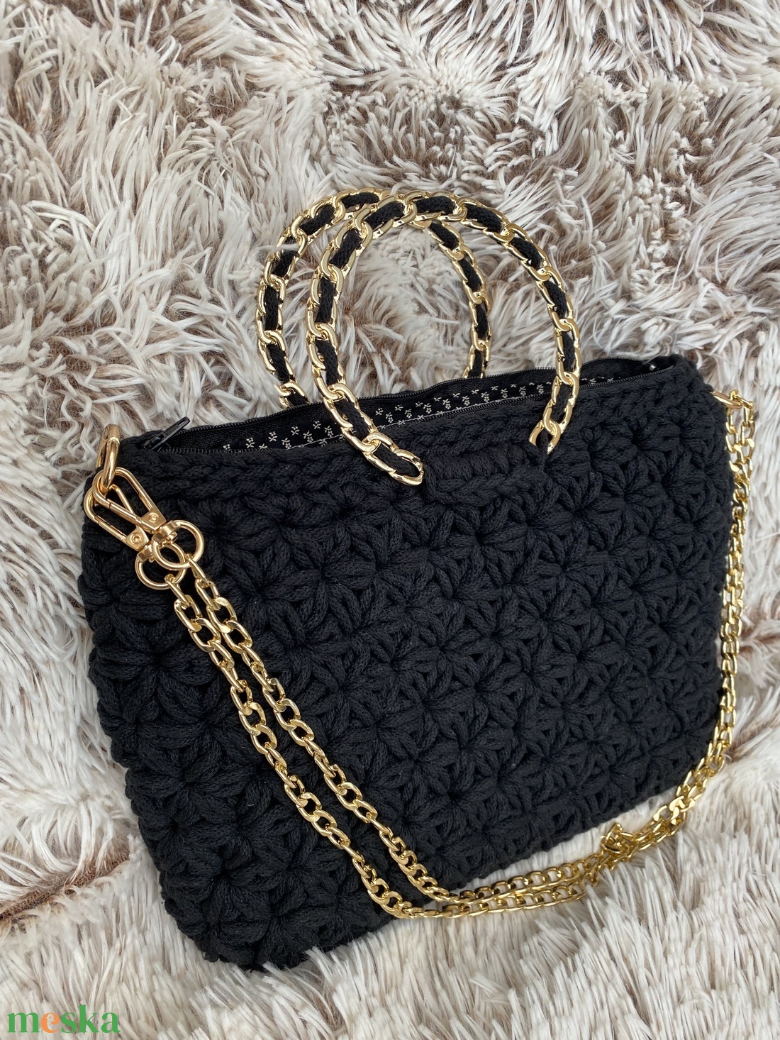 Lola horgolt elegáns, kézi- és crossbody táska - táska & tok - kézitáska & válltáska - válltáska - Meska.hu Lola horgolt elegáns, kézi- és crossbody táska - táska & tok - kézitáska & válltáska - válltáska - Meska.hu