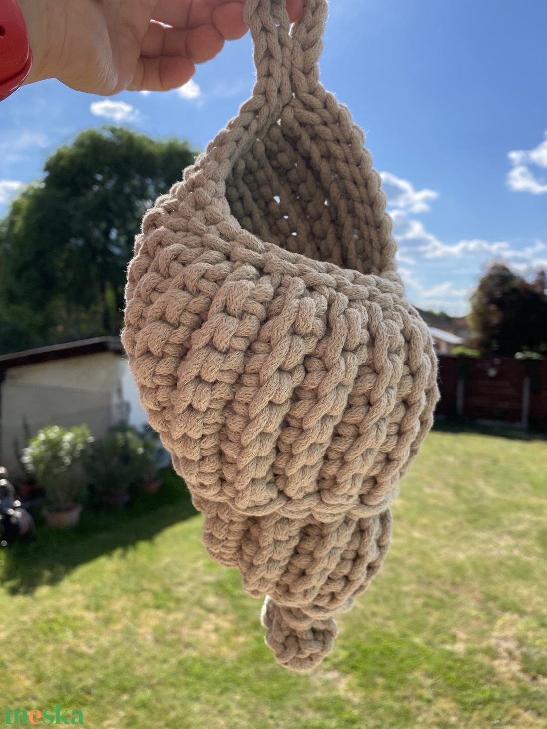 Nina horgolt csigaház tároló 35cm - otthon & életmód - tárolás & rendszerezés - tárolókosár - Meska.hu Nina horgolt csigaház tároló 35cm - otthon & életmód - tárolás & rendszerezés - tárolókosár - Meska.hu