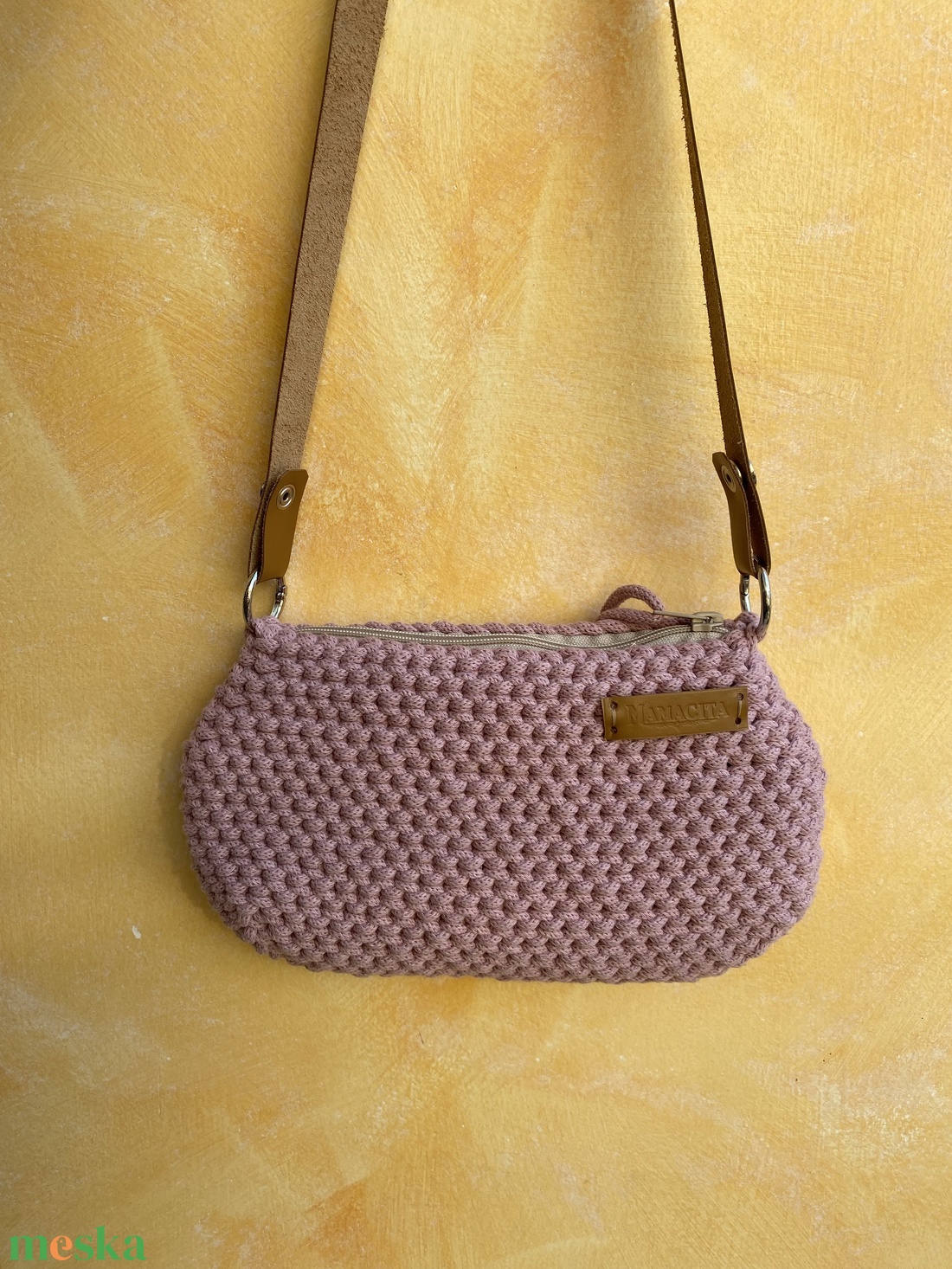 Rose rózsaszín elegáns horgolt crossbody táska - táska & tok - kézitáska & válltáska - vállon átvethető táska - Meska.hu Rose rózsaszín elegáns horgolt crossbody táska - táska & tok - kézitáska & válltáska - vállon átvethető táska - Meska.hu