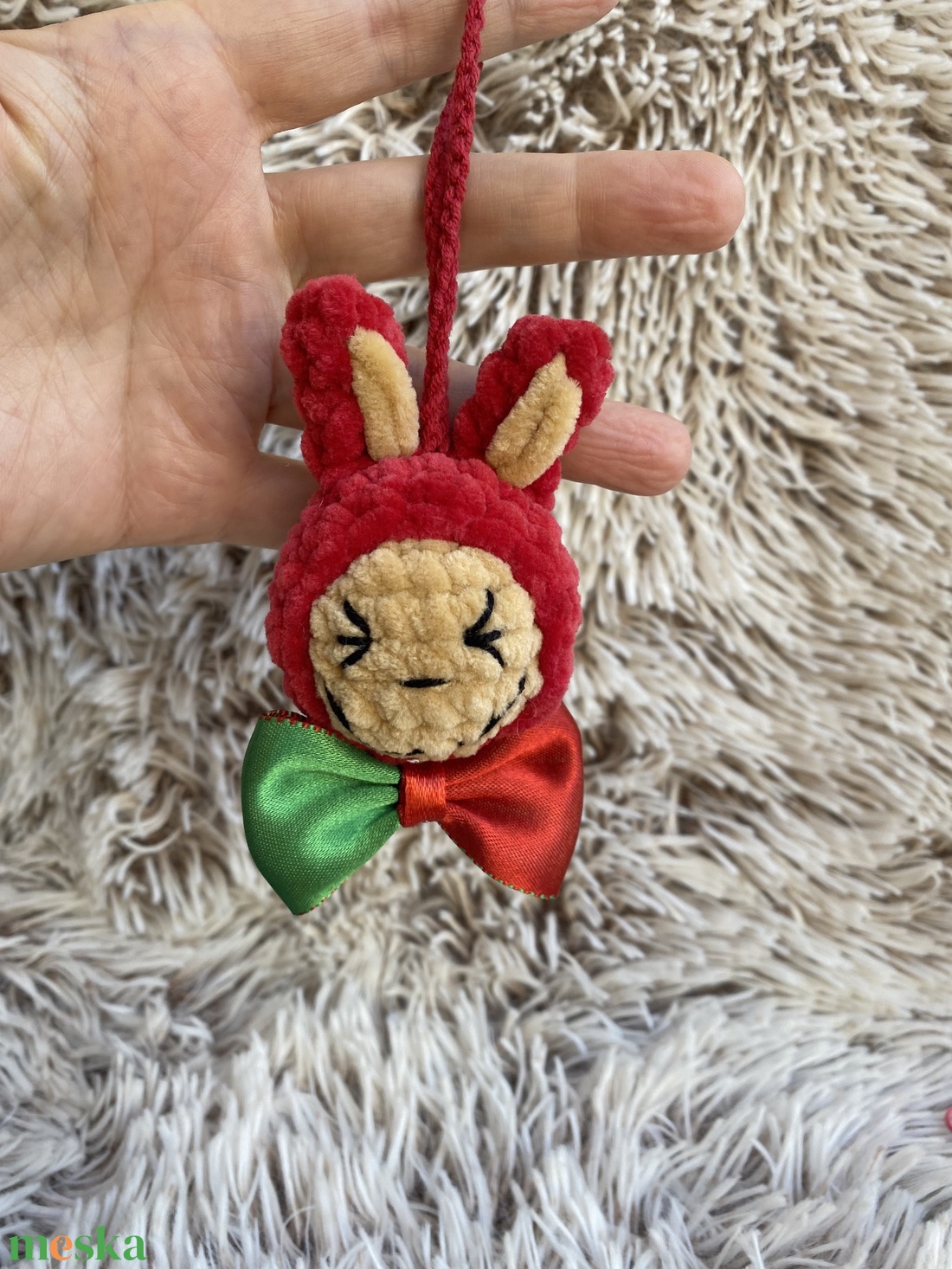 Horgolt cicás - labubus szett - rendelésre - otthon & életmód - tárolás & rendszerezés - tárolókosár - Meska.hu