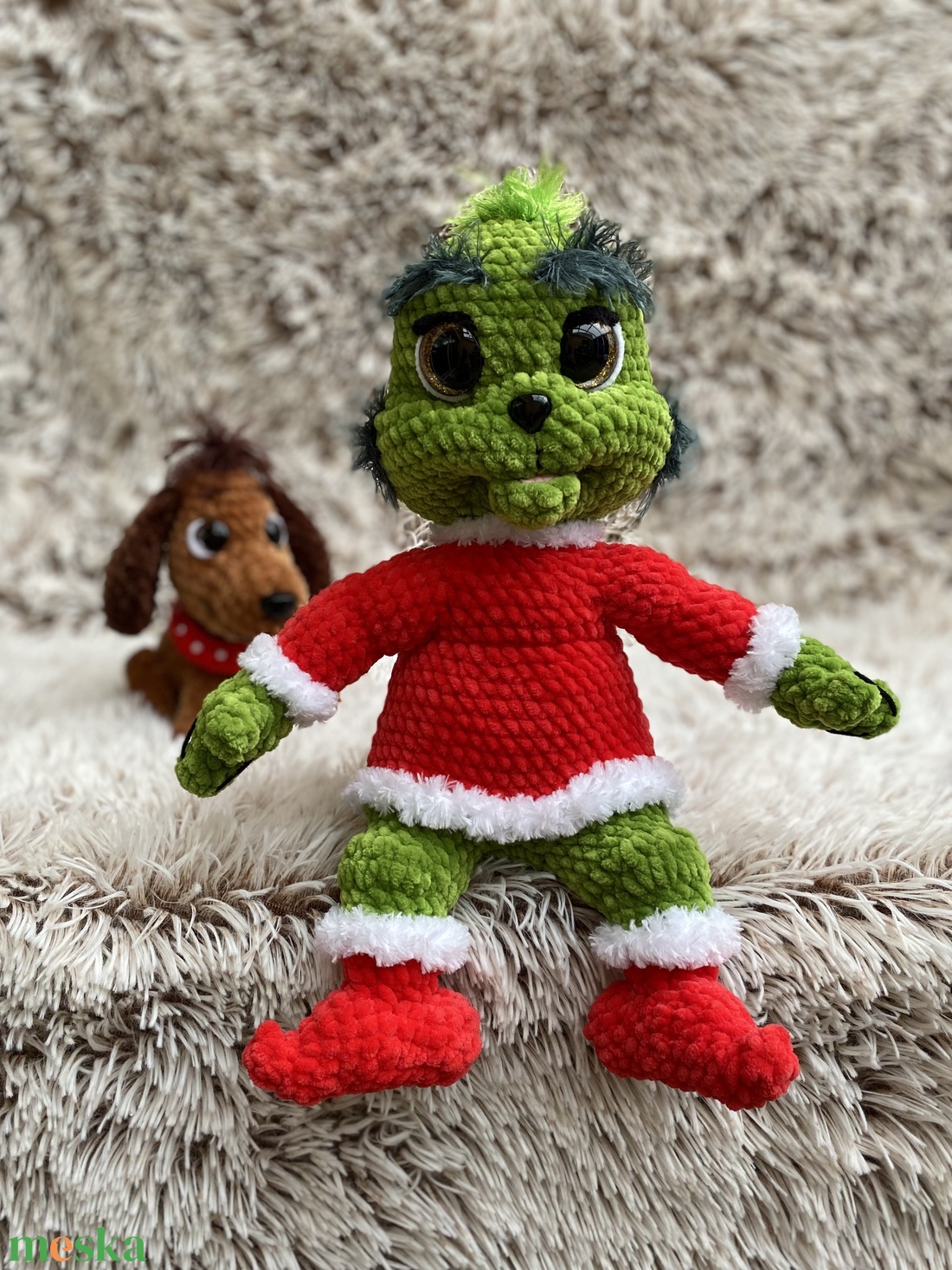 Karácsonyi Grincs és Max a kutyája - játék & sport - plüssállat & játékfigura - plüss mesefigurák - Meska.hu Karácsonyi Grincs és Max a kutyája - játék & sport - plüssállat & játékfigura - plüss mesefigurák - Meska.hu