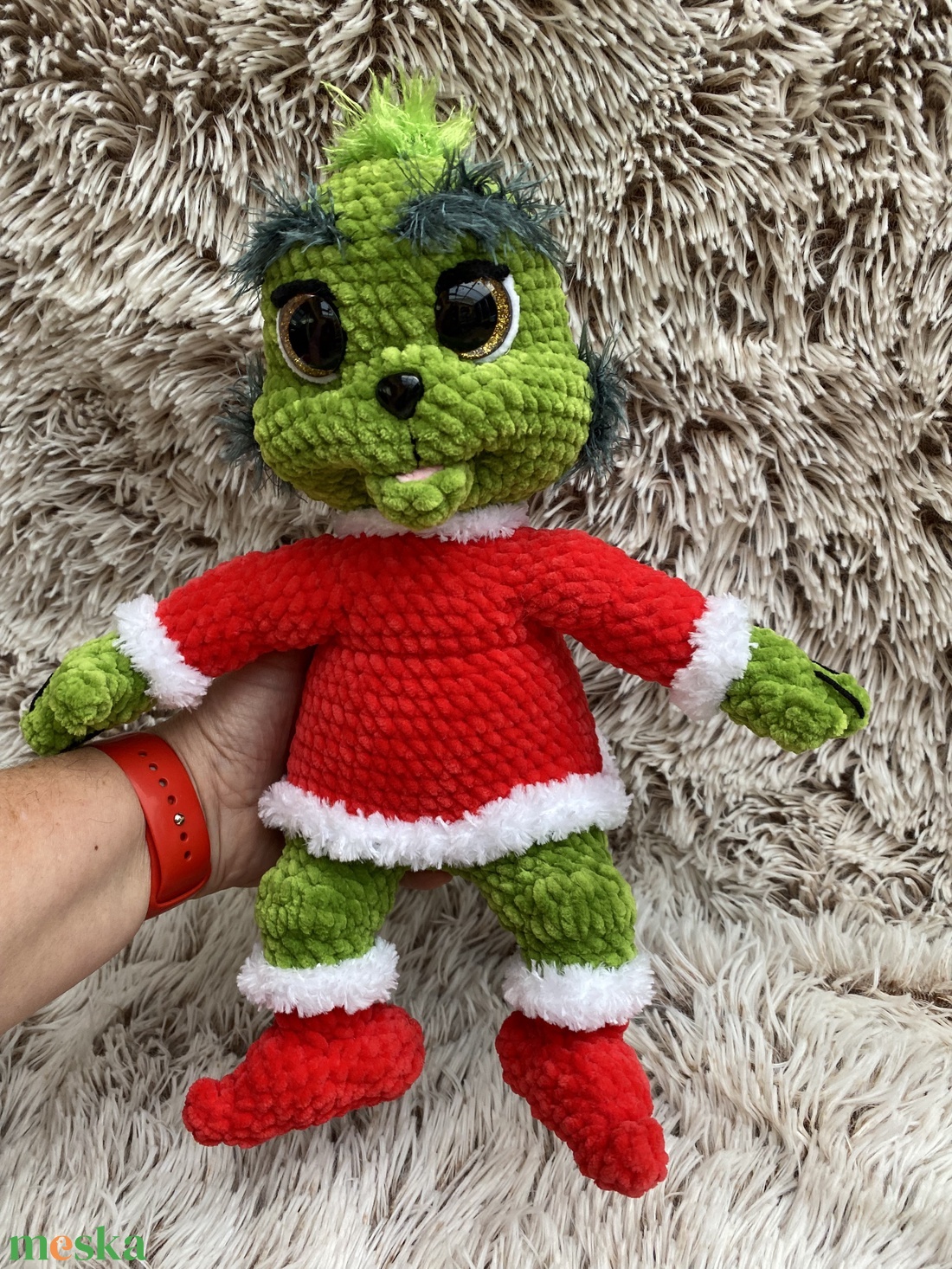 Karácsonyi Grincs - játék & sport - plüssállat & játékfigura - plüss mesefigurák - Meska.hu Karácsonyi Grincs - játék & sport - plüssállat & játékfigura - plüss mesefigurák - Meska.hu