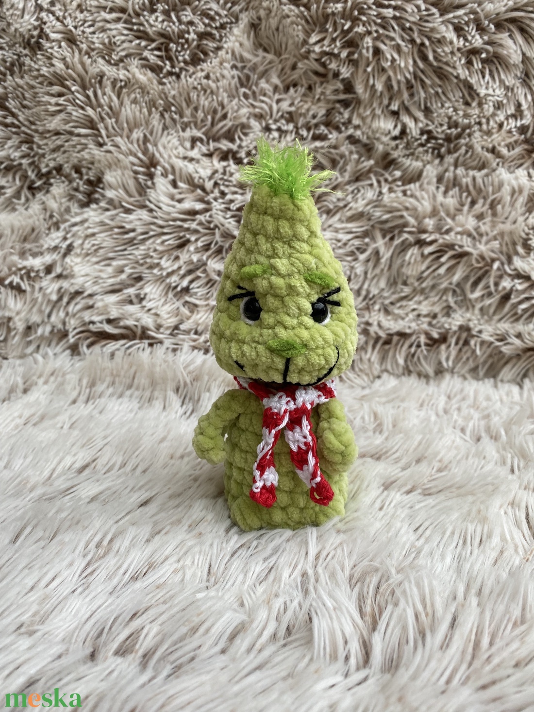 Horgolt Grincs  - játék & sport - plüssállat & játékfigura - plüss mesefigurák - Meska.hu