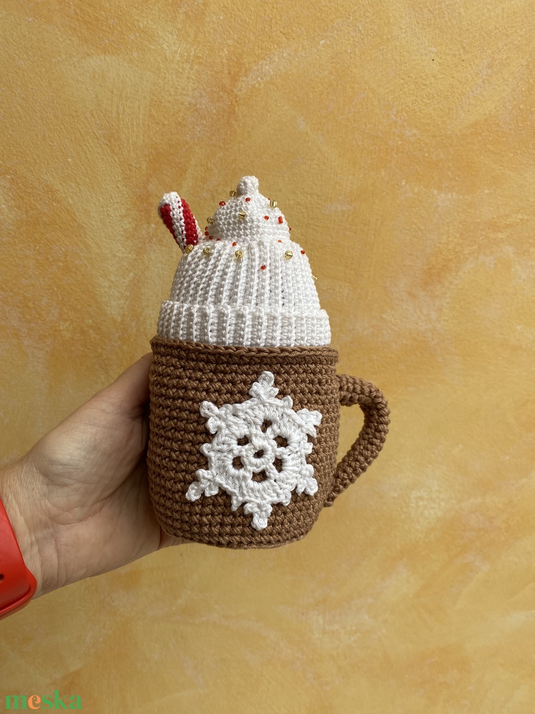 Horgolt bögrés baba - játék & sport - baba & babaház - baba - Meska.hu