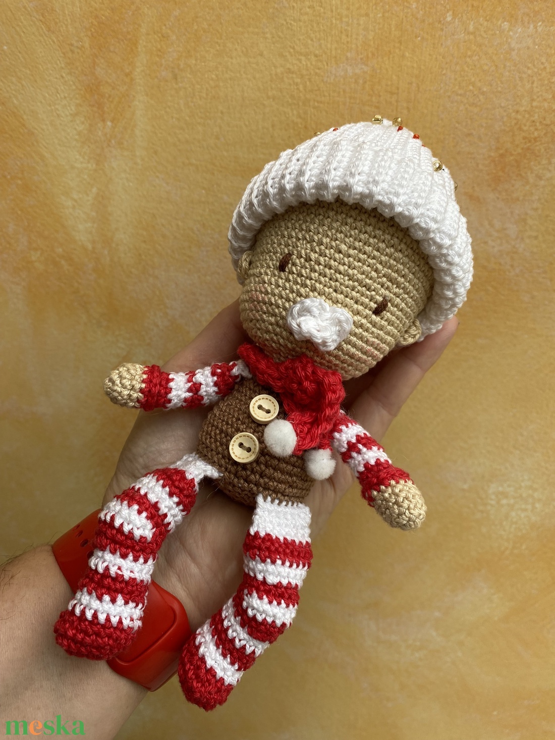 Horgolt bögrés baba - játék & sport - baba & babaház - baba - Meska.hu