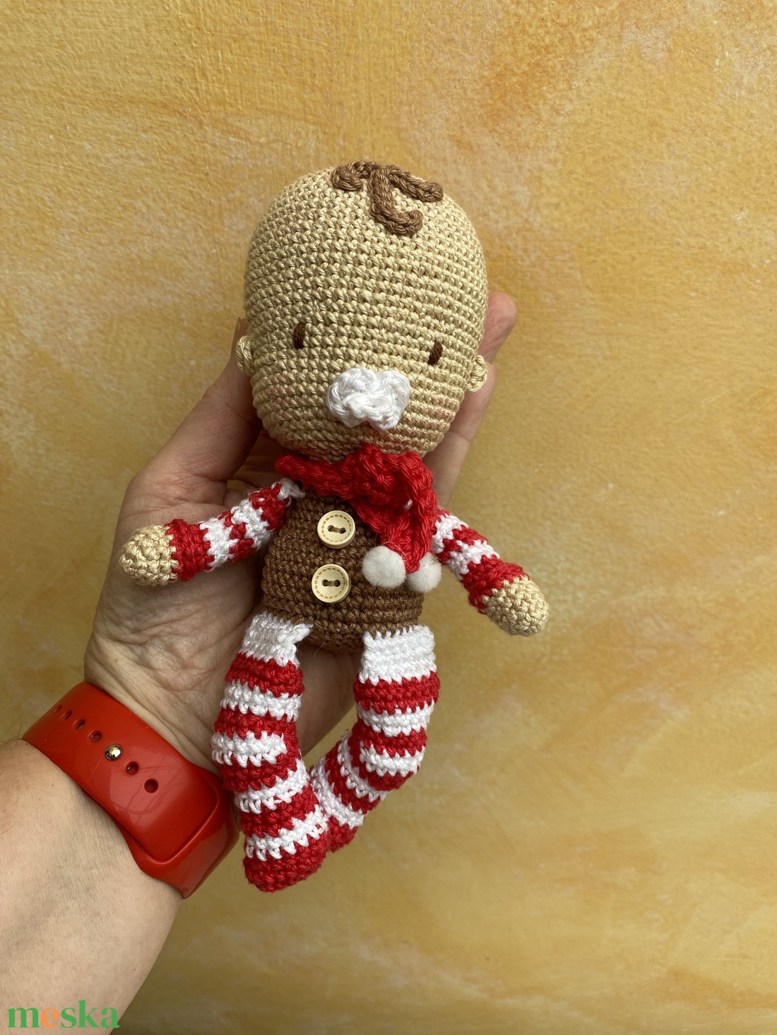 Horgolt bögrés baba - játék & sport - baba & babaház - baba - Meska.hu