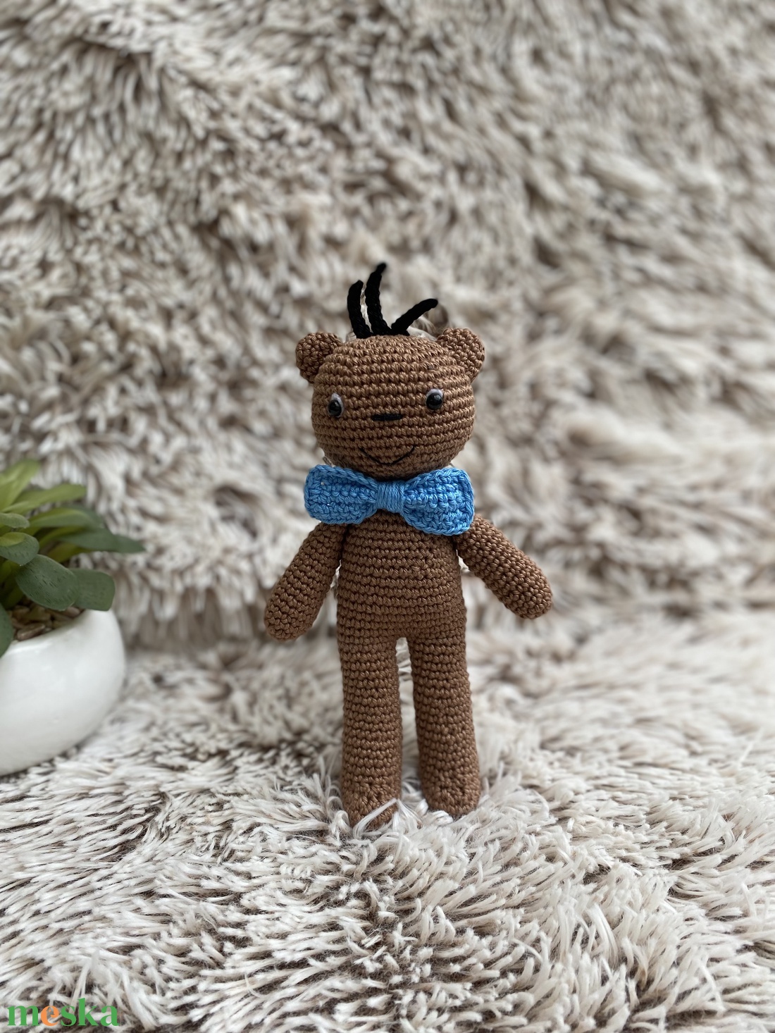 Boribon maci, horgolt - játék & sport - plüssállat & játékfigura - maci - Meska.hu