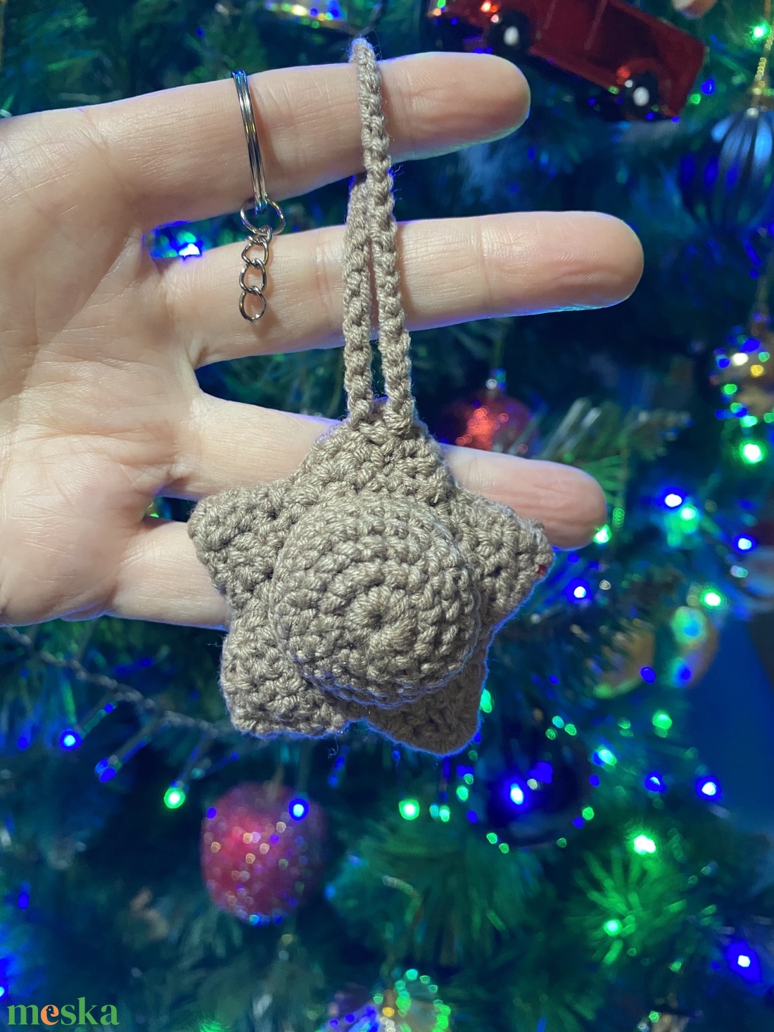 Stranger Things Demogorgon kulcstartó, táskatartó, autó visszapillantóra akasztható dísz - játék & sport - plüssállat & játékfigura - más figura - Meska.hu