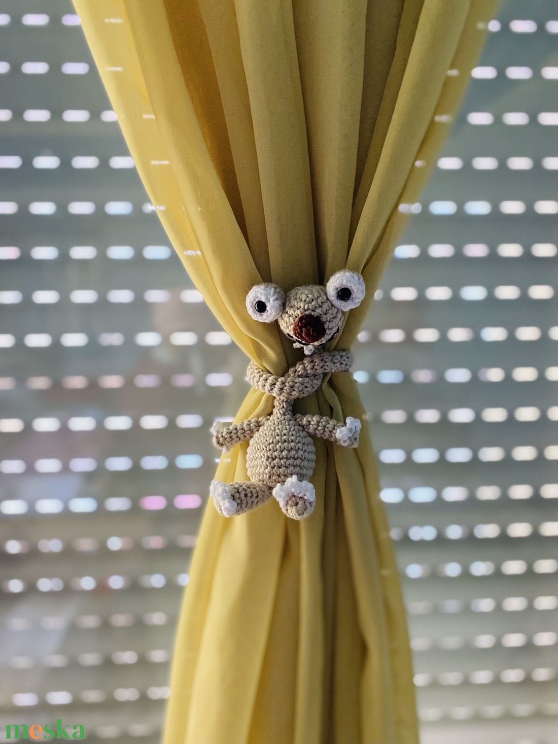 Horgolt lajhár a Jégkorszak meséből, Sid - játék & sport - plüssállat & játékfigura - plüss mesefigurák - Meska.hu