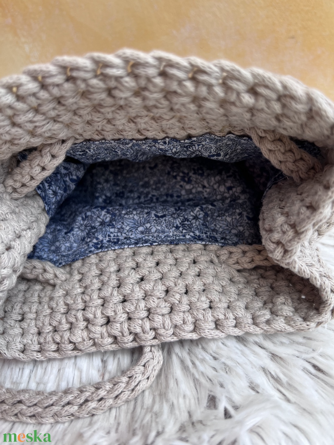 Giselle horgolt kézi- és crossbody táska - táska & tok - kézitáska & válltáska - válltáska - Meska.hu