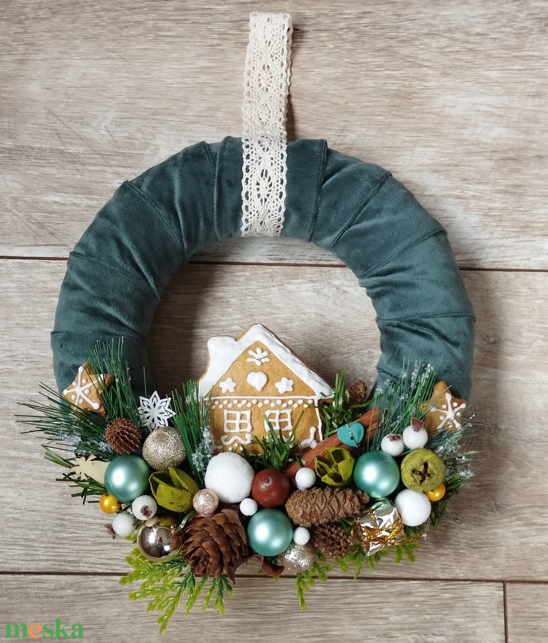 Karácsonyi ajtódísz, adventi kopogtató mézeskalács házikóval - karácsony - karácsonyi lakásdekoráció - karácsonyi ajtódíszek - Meska.hu Karácsonyi ajtódísz, adventi kopogtató mézeskalács házikóval - karácsony - karácsonyi lakásdekoráció - karácsonyi ajtódíszek - Meska.hu