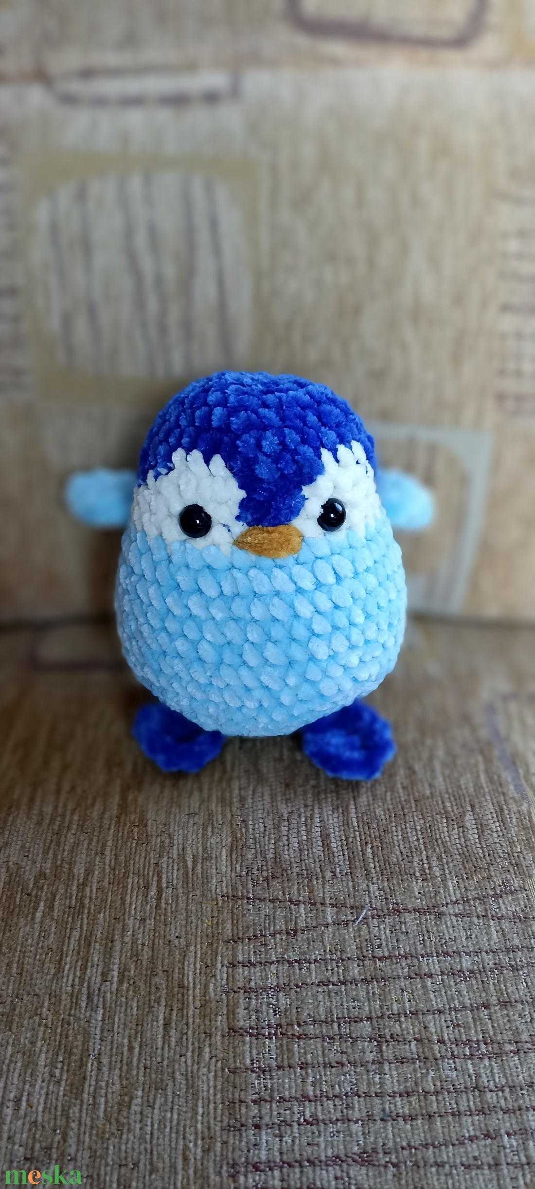 Horgolt mini pingvin - játék & sport - plüssállat & játékfigura - más figura - Meska.hu Horgolt mini pingvin - játék & sport - plüssállat & játékfigura - más figura - Meska.hu