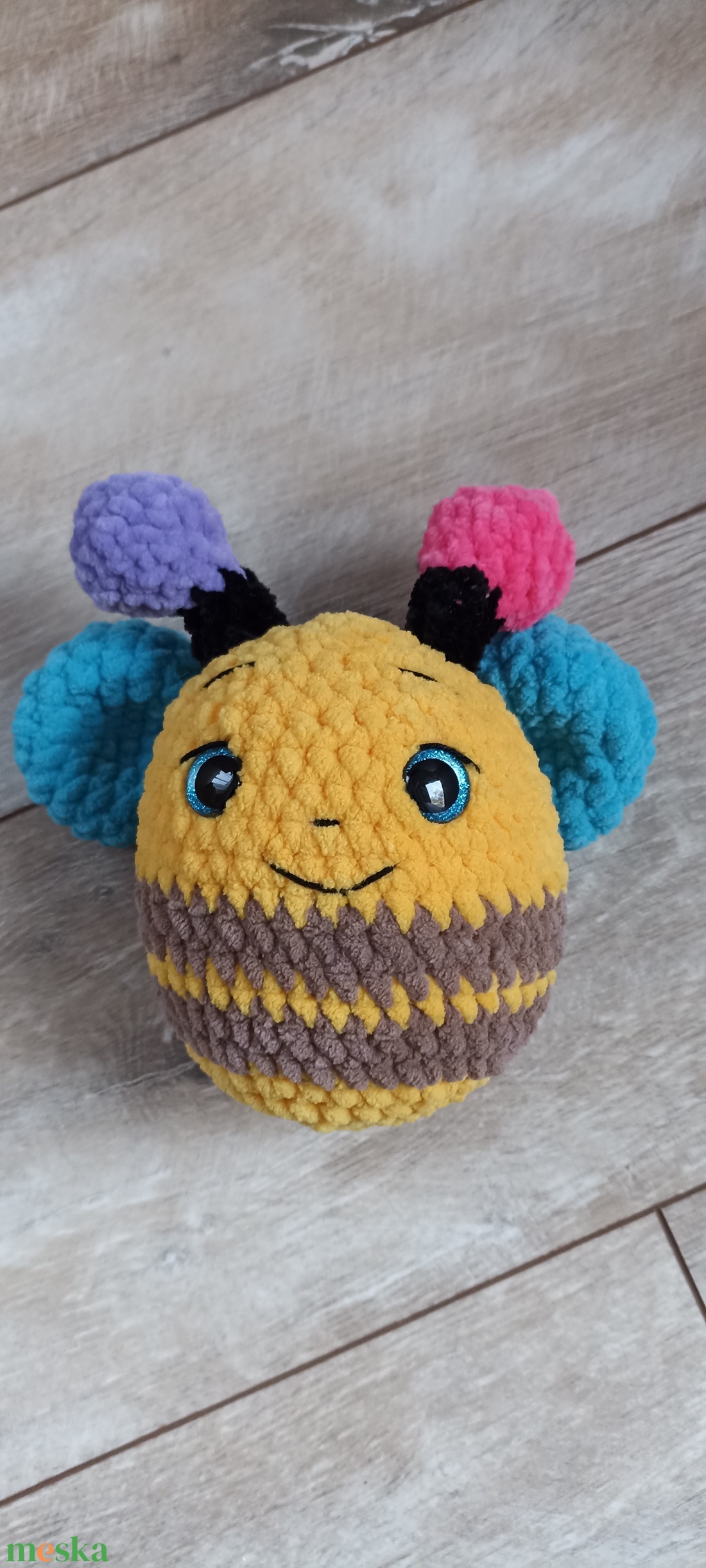 Horgolt amigurumi méhecske - játék & sport - plüssállat & játékfigura - más figura - Meska.hu Horgolt amigurumi méhecske - játék & sport - plüssállat & játékfigura - más figura - Meska.hu