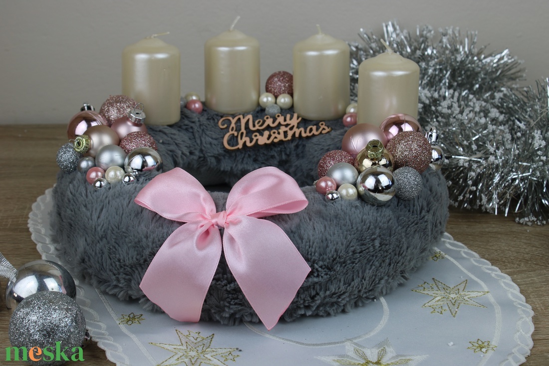 Karácsonyi adventi asztaldísz - karácsony - adventi díszek - adventi koszorú - Meska.hu Karácsonyi adventi asztaldísz - karácsony - adventi díszek - adventi koszorú - Meska.hu