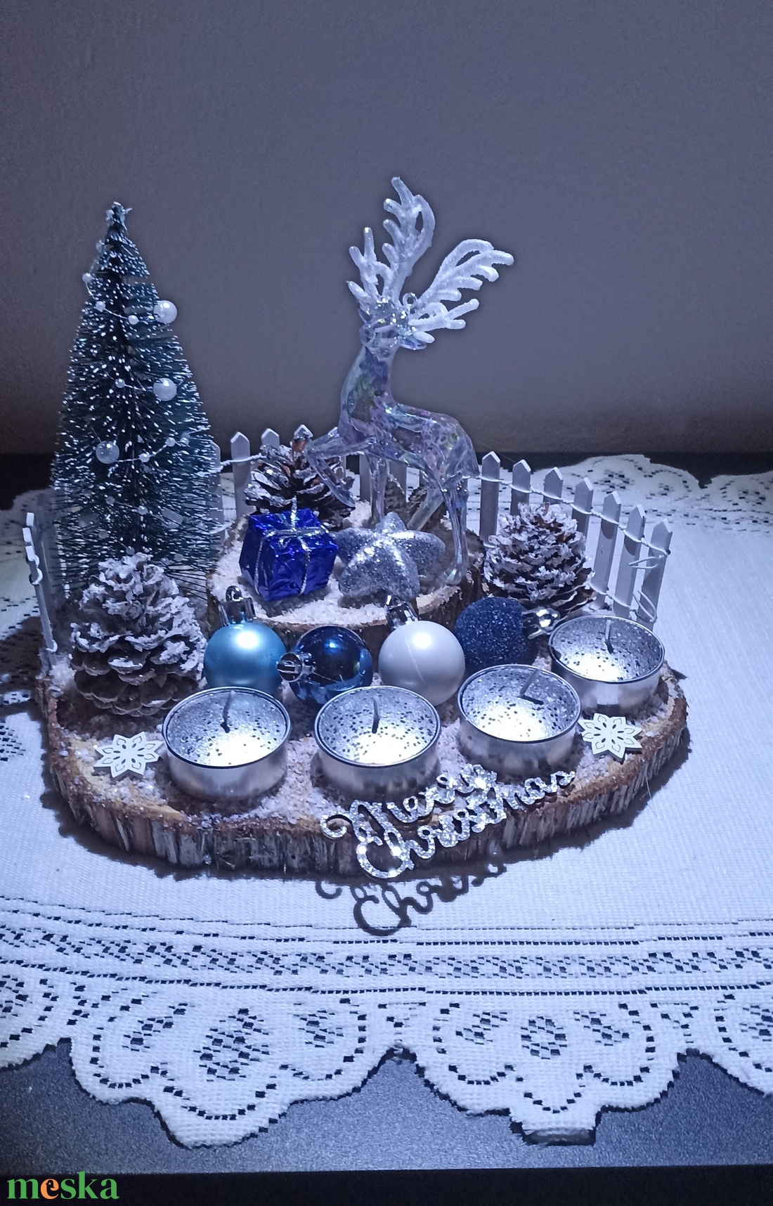 Karácsonyi adventi asztaldísz - karácsony - adventi díszek - adventi asztaldísz - Meska.hu Karácsonyi adventi asztaldísz - karácsony - adventi díszek - adventi asztaldísz - Meska.hu