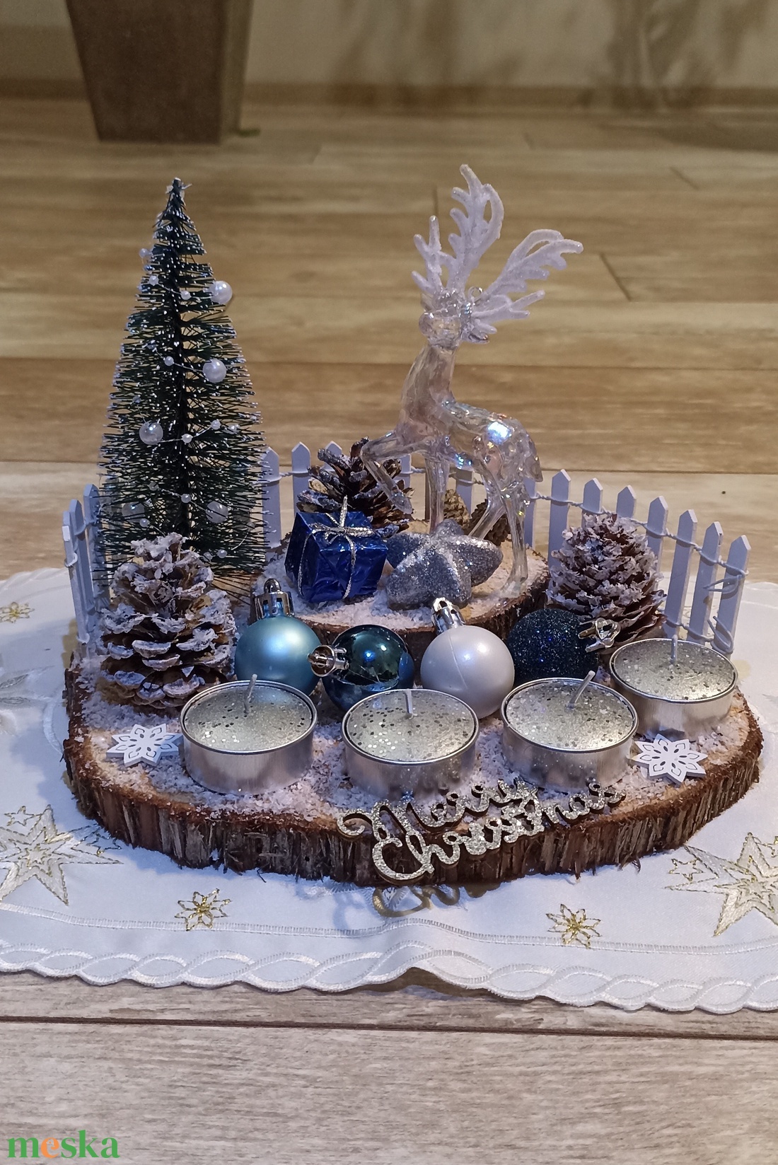 Karácsonyi adventi asztaldísz - karácsony - adventi díszek - adventi asztaldísz - Meska.hu Karácsonyi adventi asztaldísz - karácsony - adventi díszek - adventi asztaldísz - Meska.hu