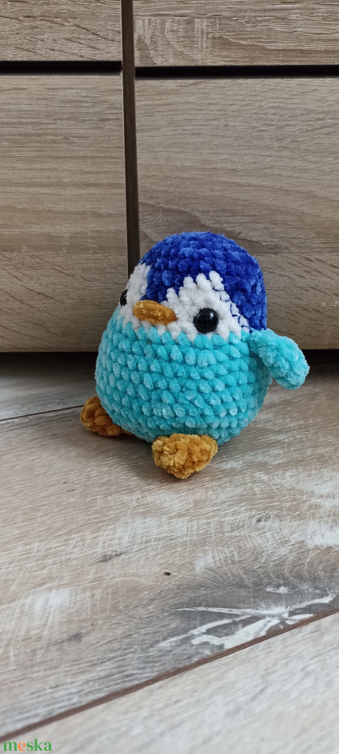 Horgolt amigurumi mini pingvin - játék & sport - plüssállat & játékfigura - más figura - Meska.hu