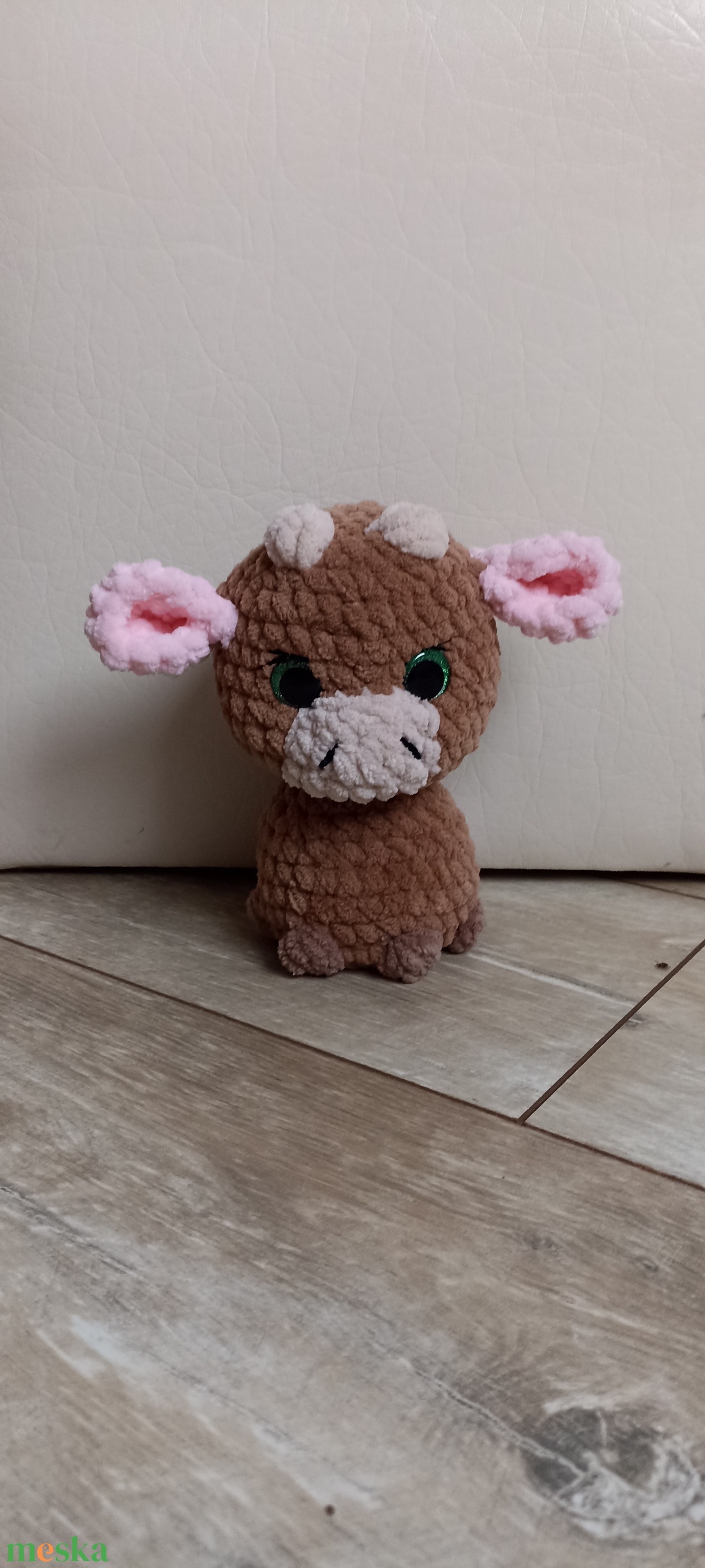 Horgolt amigurumi boci - játék & sport - plüssállat & játékfigura - boci, tehén - Meska.hu