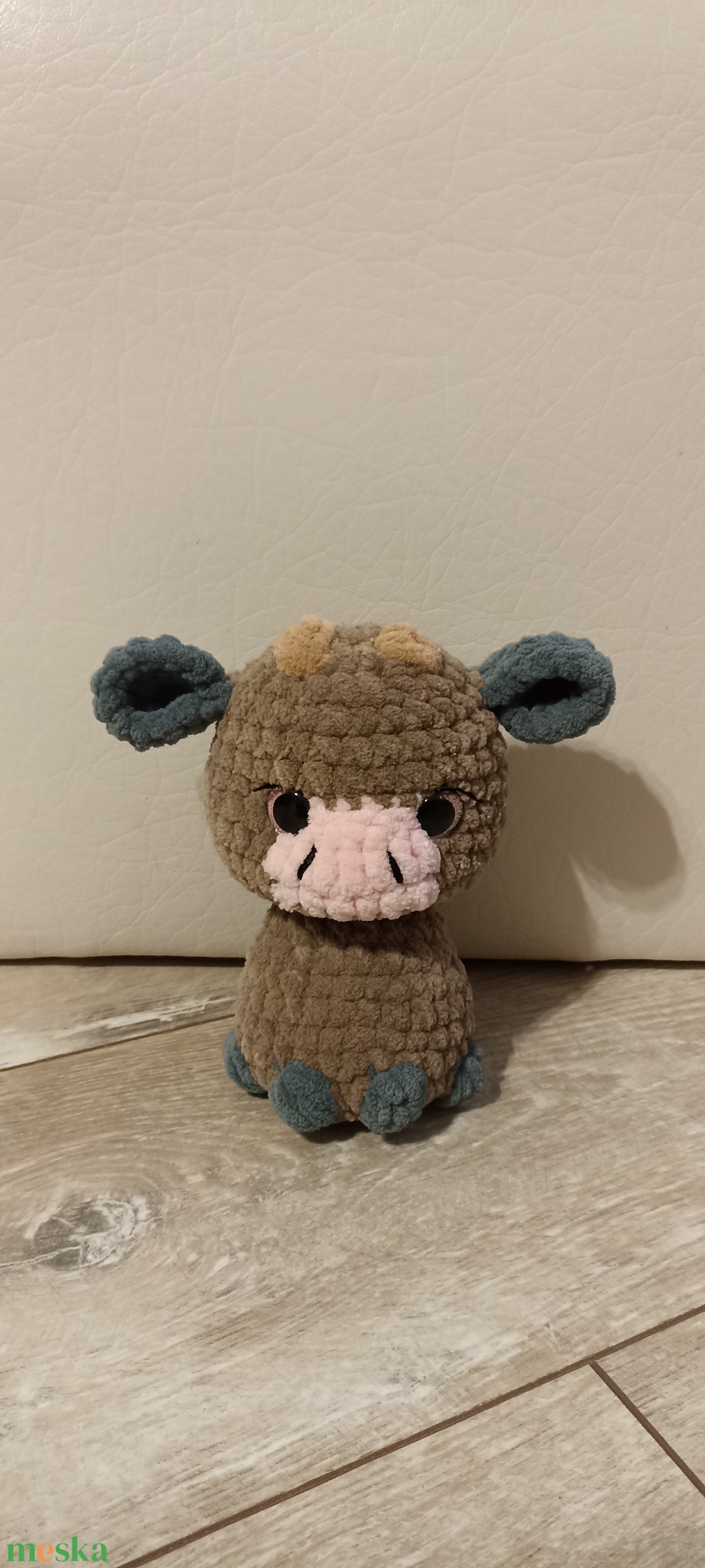 Horgolt amigurumi boci - játék & sport - plüssállat & játékfigura - boci, tehén - Meska.hu