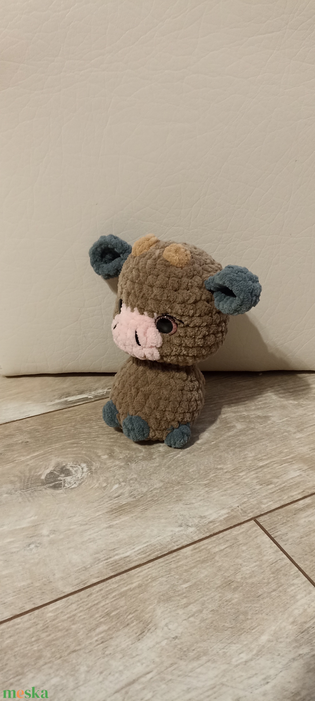 Horgolt amigurumi boci - játék & sport - plüssállat & játékfigura - boci, tehén - Meska.hu