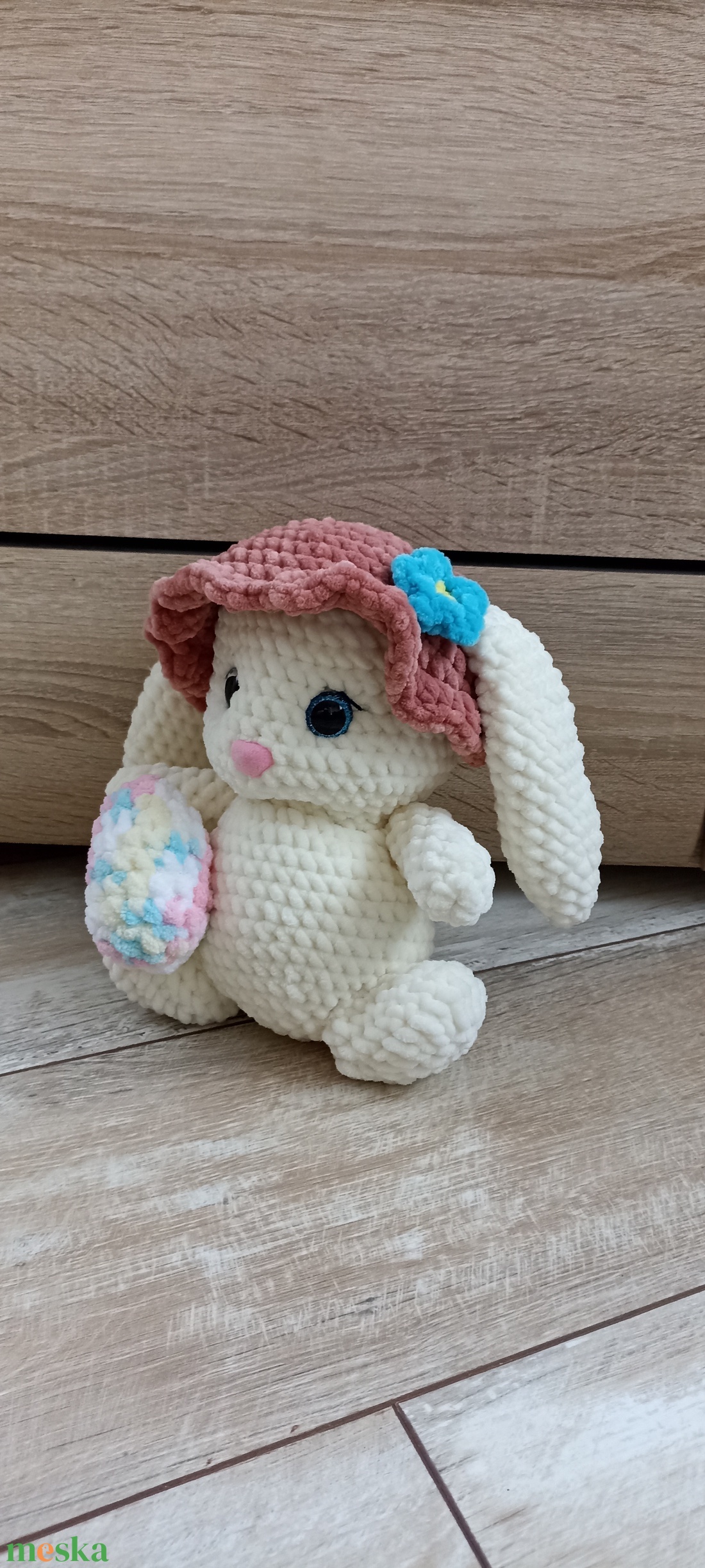 Húsvétra! Horgolt amigurumi nyuszi  - játék & sport - plüssállat & játékfigura - nyuszi - Meska.hu