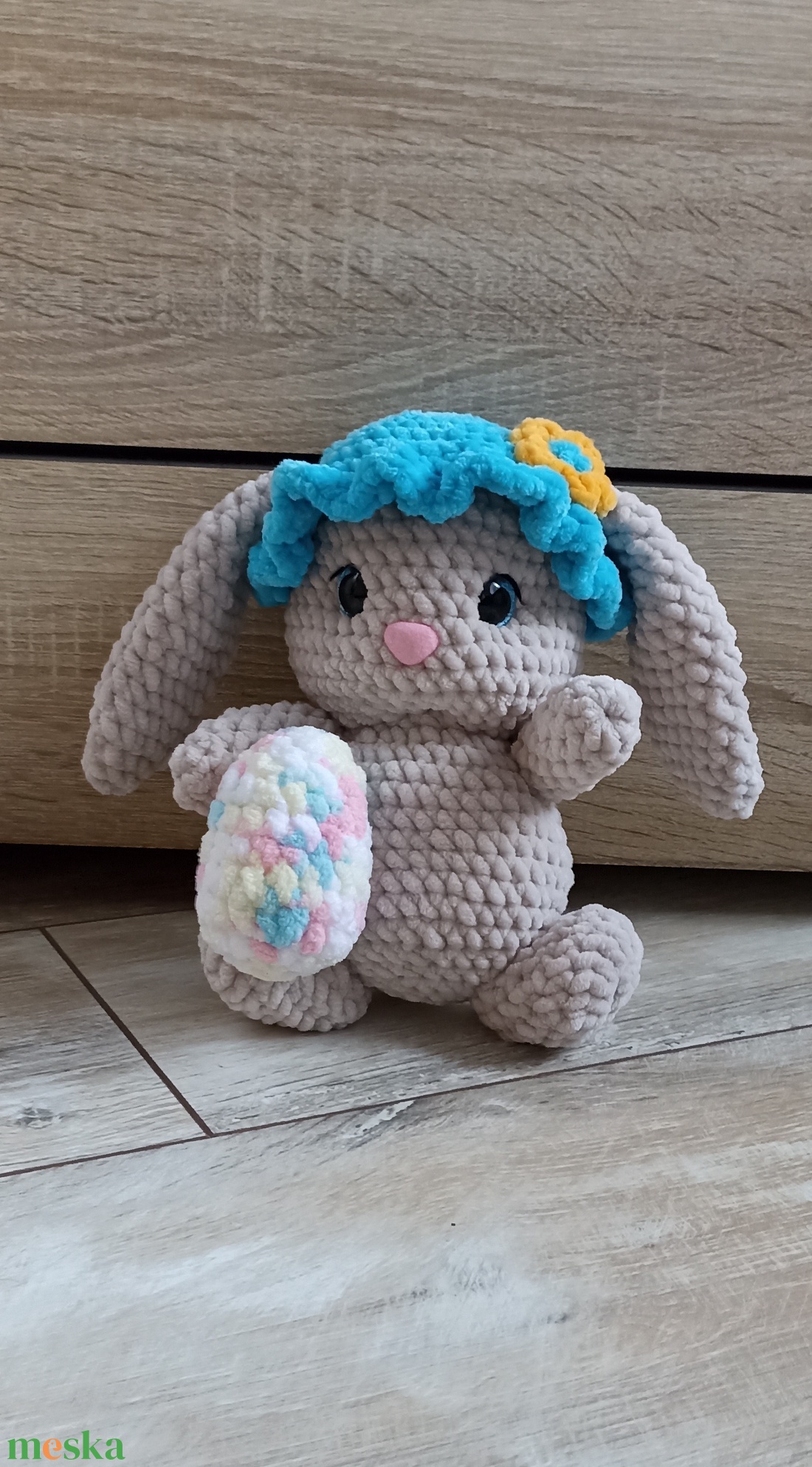 Húsvétra! Horgolt amigurumi nyuszi  - játék & sport - plüssállat & játékfigura - nyuszi - Meska.hu