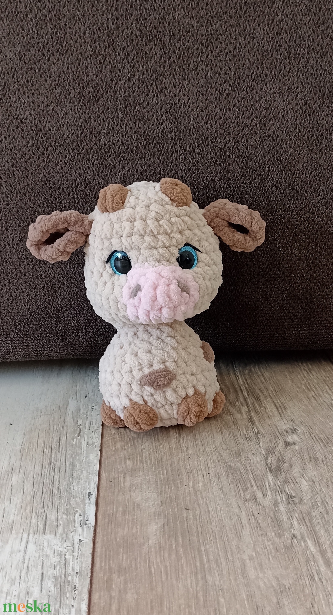 Horgolt amigurumi boci - játék & sport - plüssállat & játékfigura - boci, tehén - Meska.hu