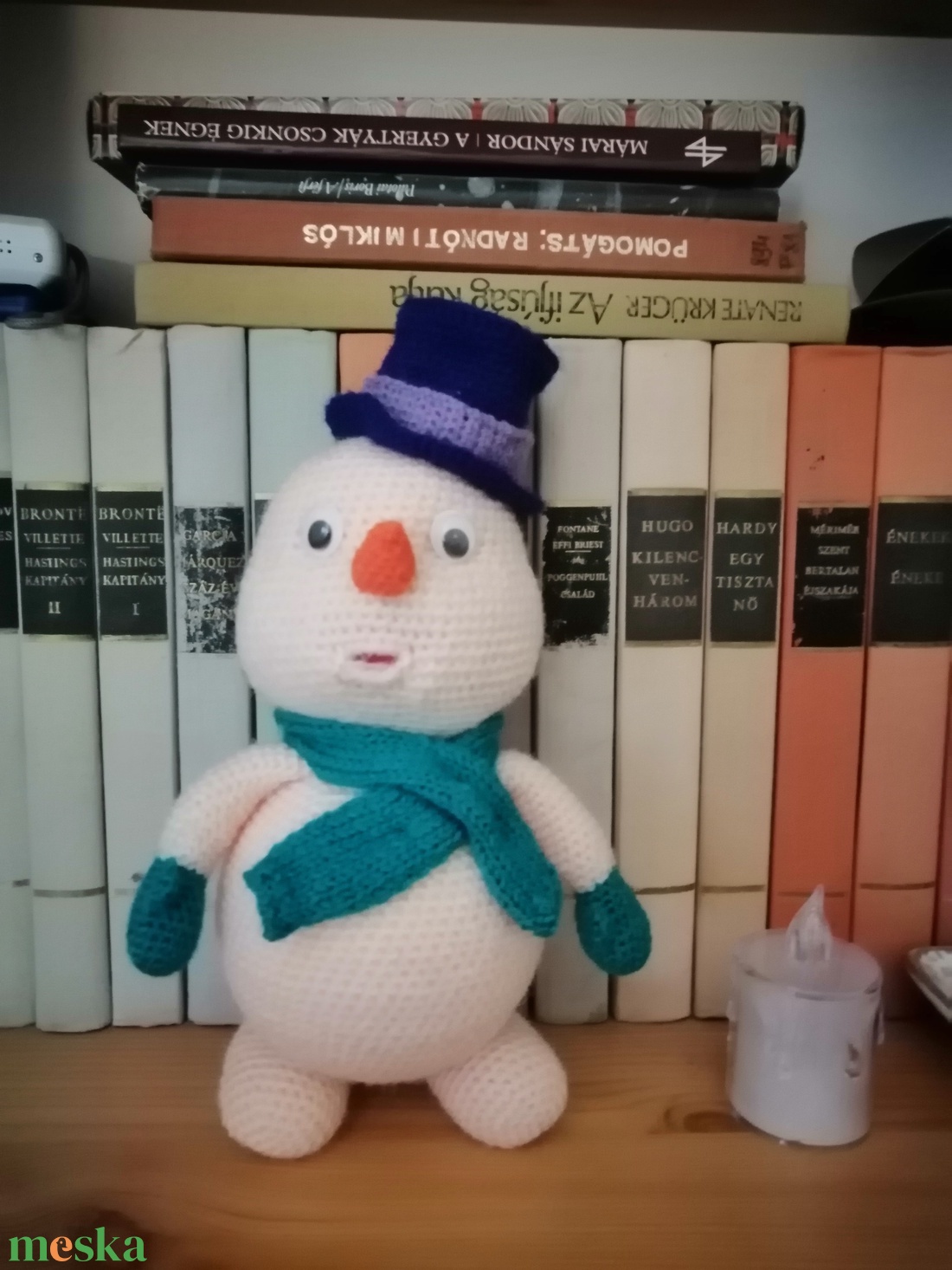 Hóember - játék & sport - plüssállat & játékfigura - más figura - Meska.hu