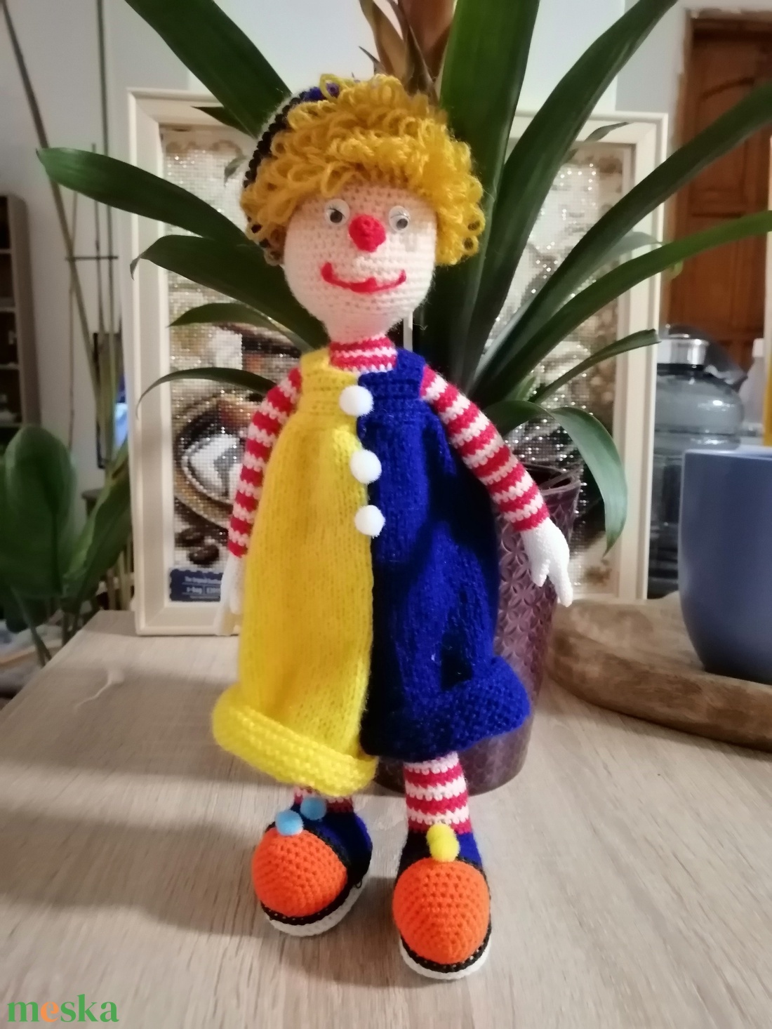 bohóc - játék & sport - plüssállat & játékfigura - más figura - Meska.hu