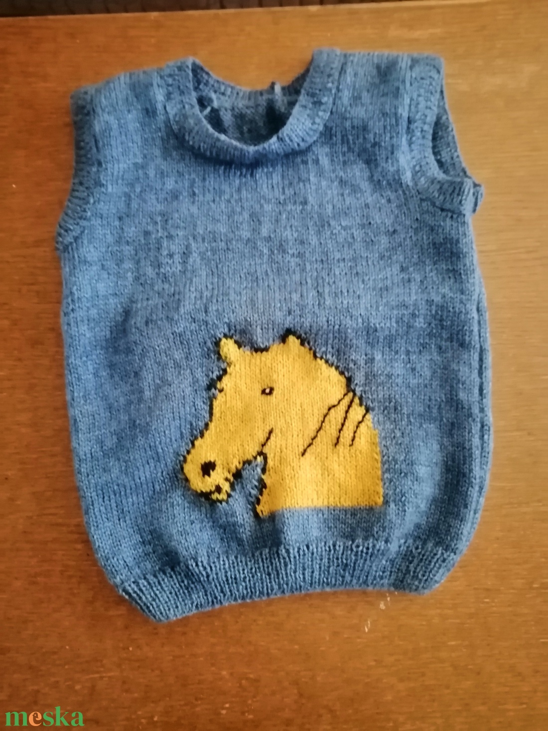 lovas mellény gyemeknek - ruha & divat - gyerekruha - gyerek mellény - Meska.hu