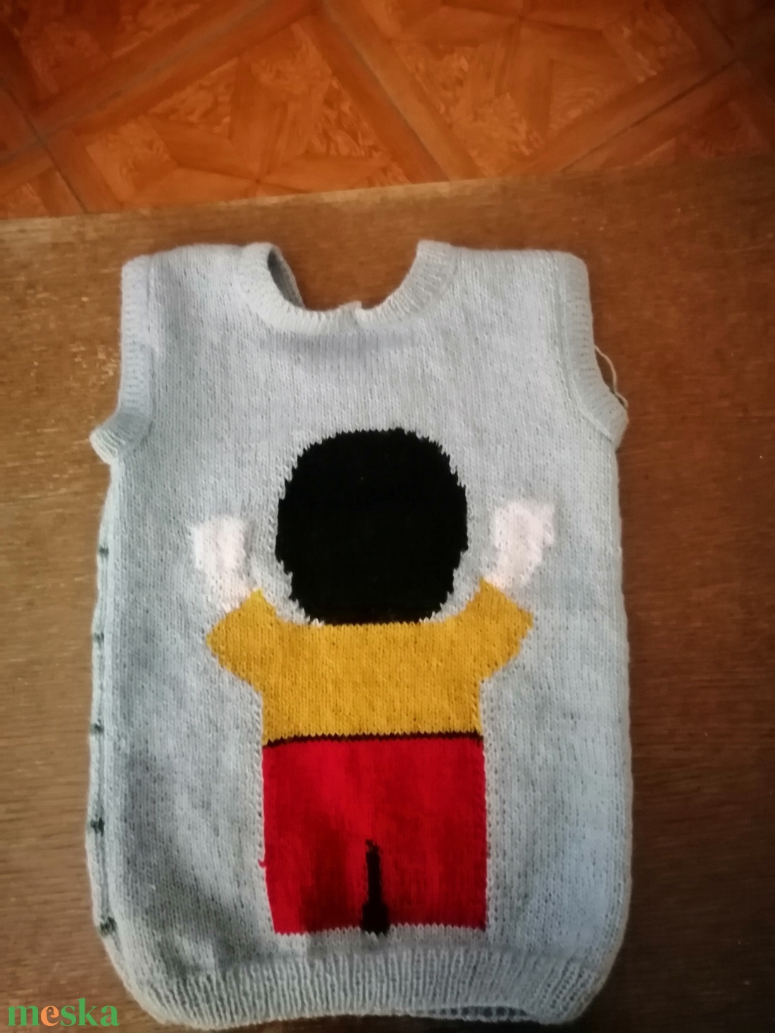 kukucskáló - ruha & divat - gyerekruha - gyerek mellény - Meska.hu