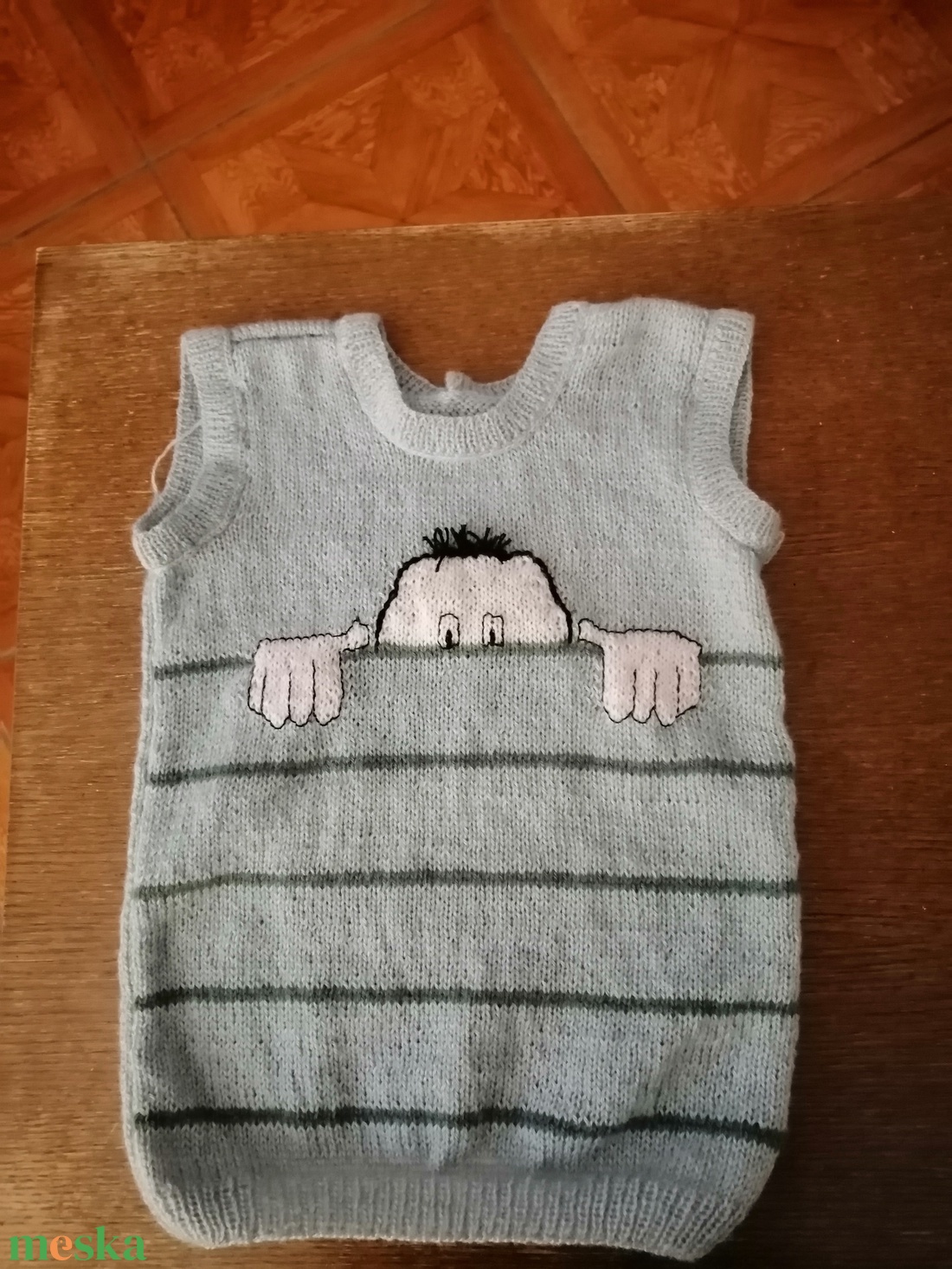 kukucskáló - ruha & divat - gyerekruha - gyerek mellény - Meska.hu