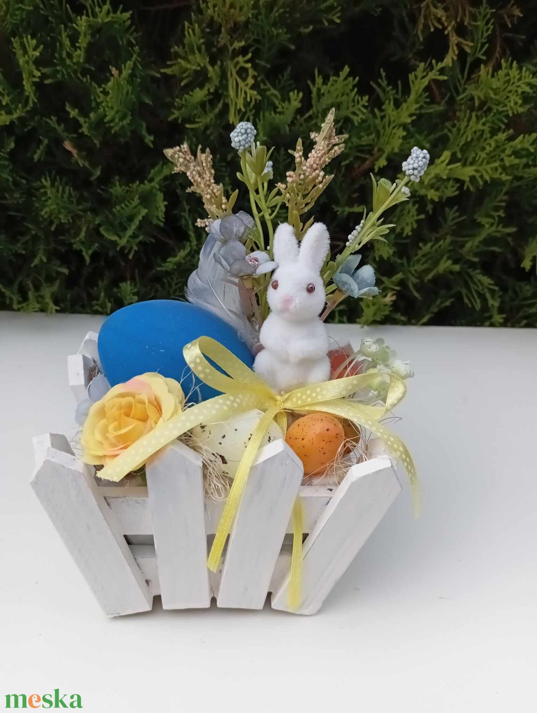 Húsvétii asztaldísz - otthon & életmód - dekoráció - asztal és polc dekoráció - asztaldísz - Meska.hu