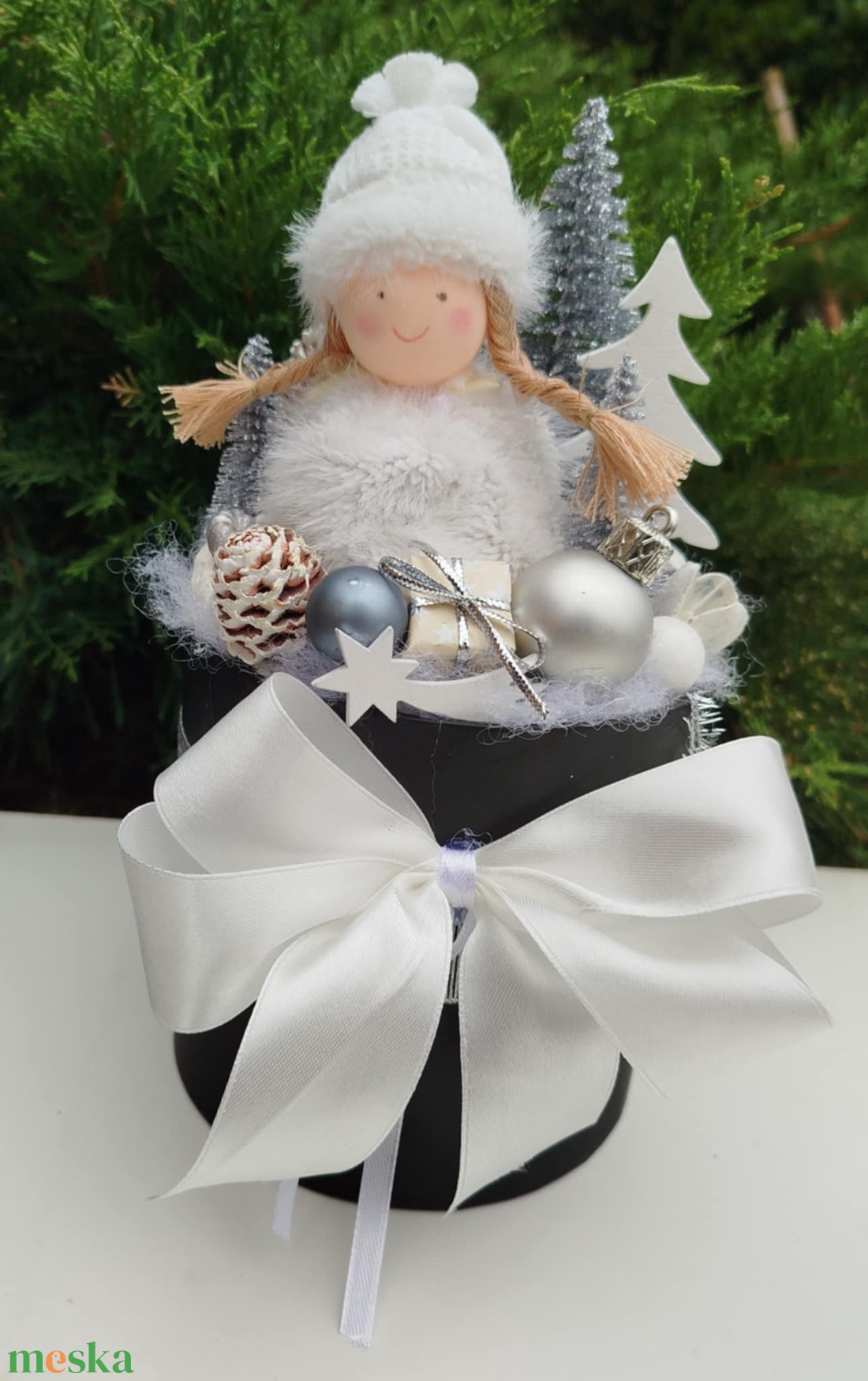 Karácsonyi asztaldísz - otthon & életmód - dekoráció - asztal és polc dekoráció - asztaldísz - Meska.hu