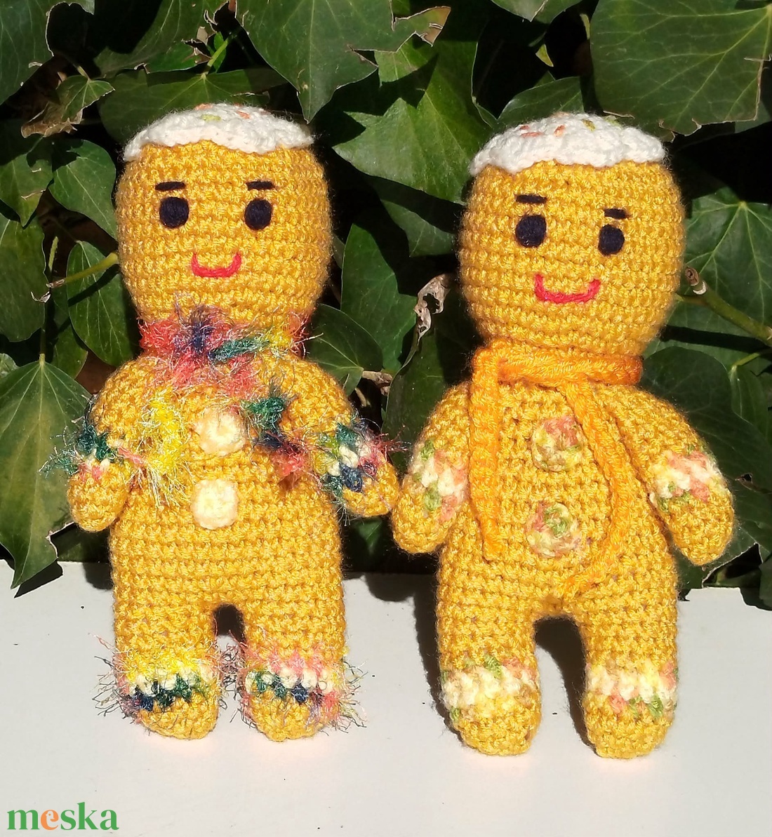 Húsvétii asztaldísz, amigurumi Mézike - otthon & életmód - dekoráció - asztal és polc dekoráció - asztaldísz - Meska.hu