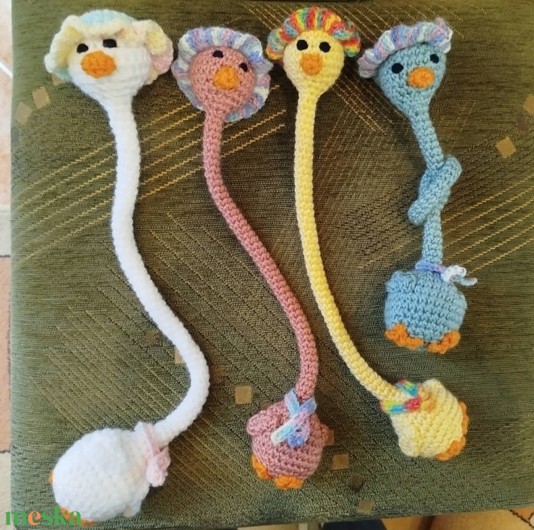 Amigurumi kacsa - otthon & életmód - dekoráció - asztal és polc dekoráció - asztaldísz - Meska.hu