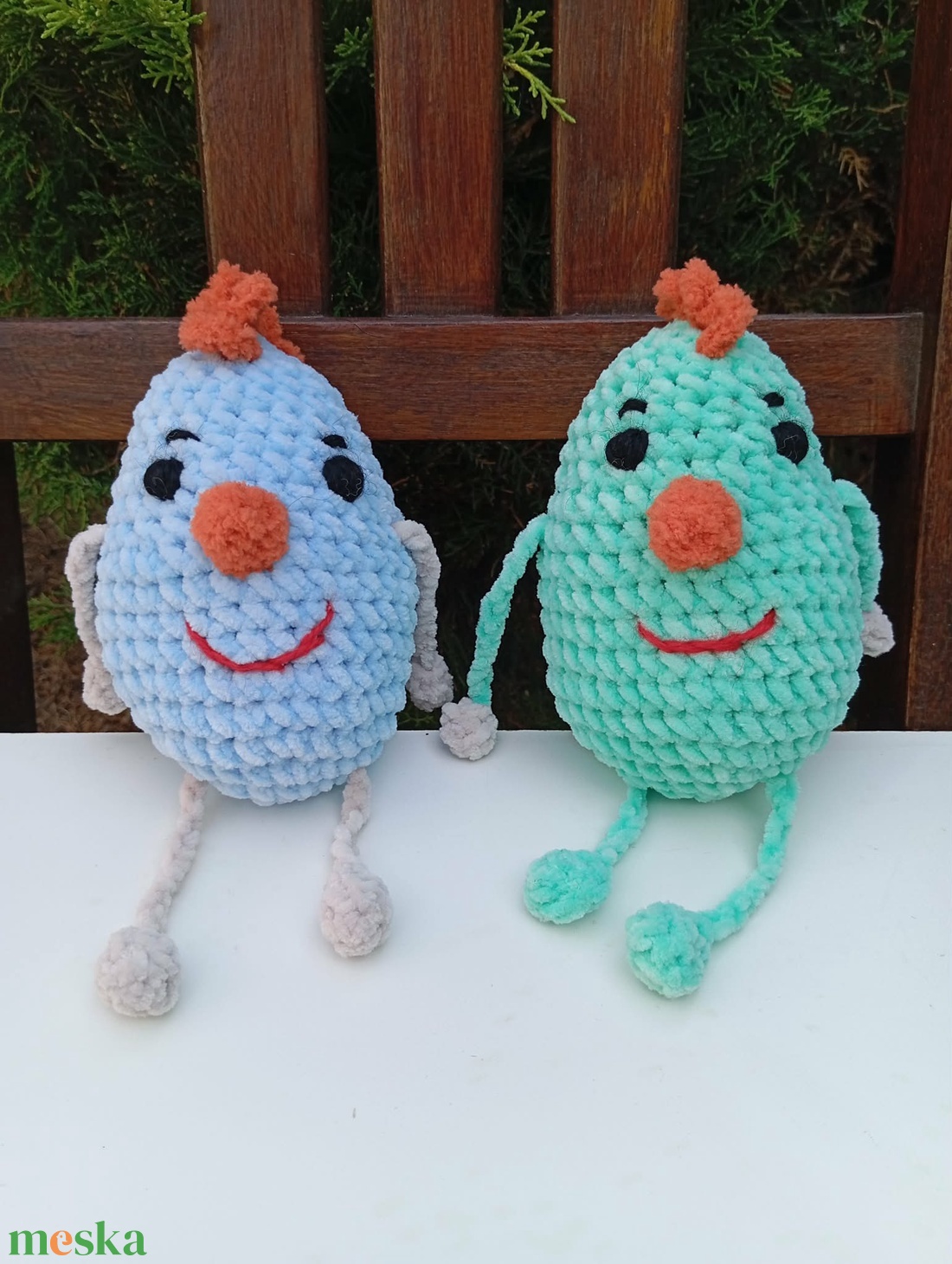  Amigurumi csirke - otthon & életmód - dekoráció - dísztárgy - Meska.hu