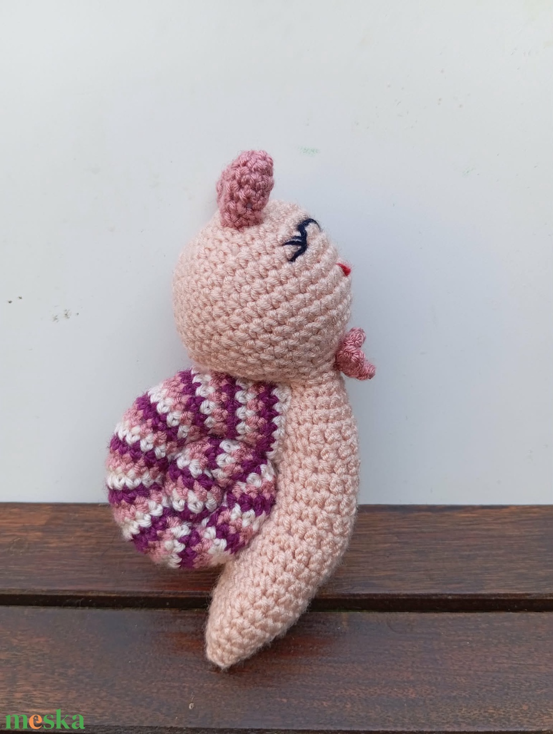  Amigurumi csiga biga - otthon & életmód - dekoráció - dísztárgy - Meska.hu