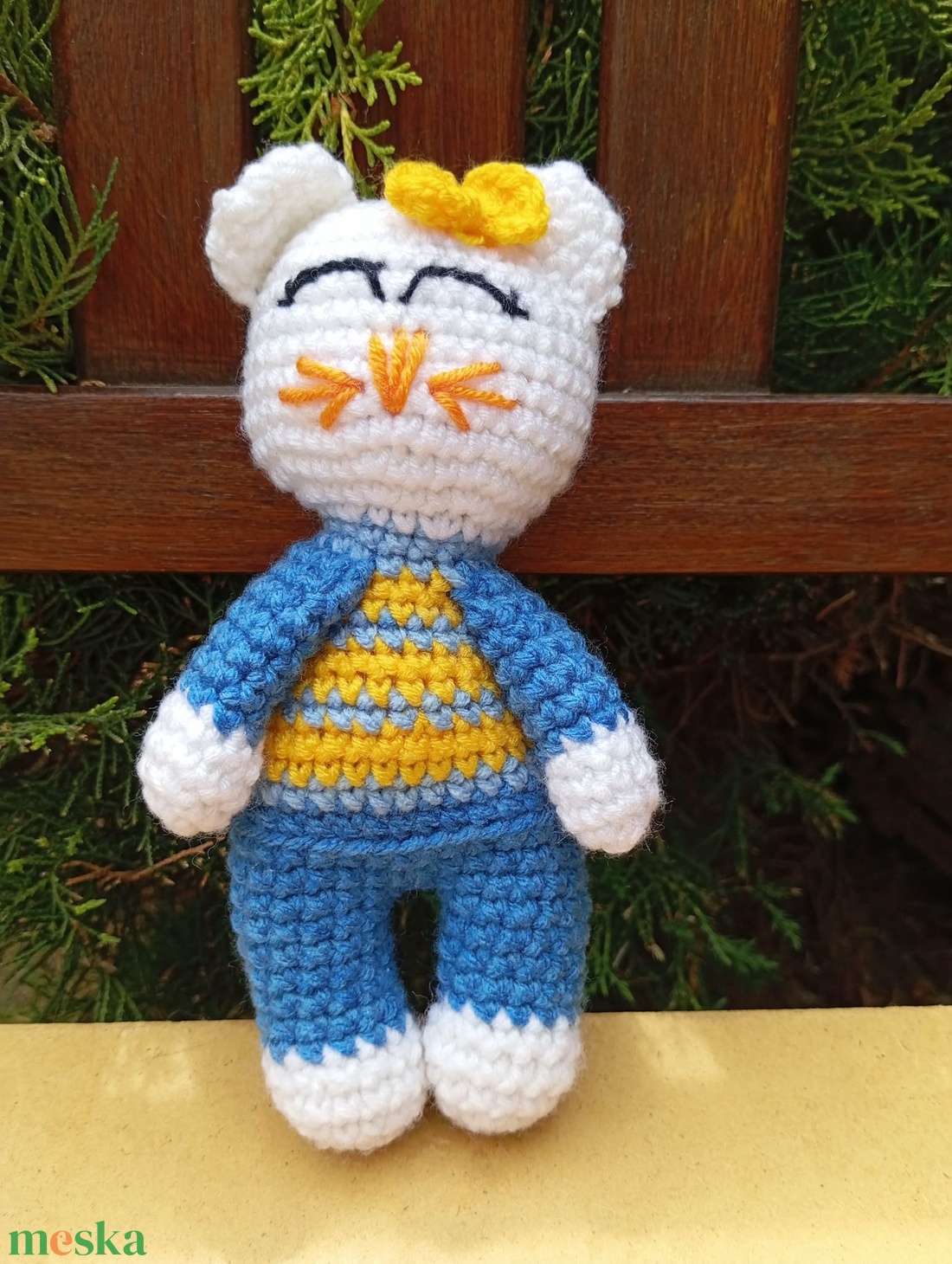  Amigurumi Kitty - otthon & életmód - dekoráció - dísztárgy - Meska.hu