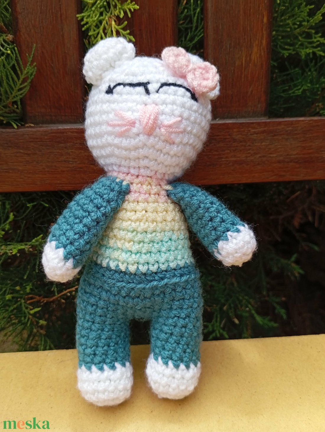  Amigurumi Kitty - otthon & életmód - dekoráció - dísztárgy - Meska.hu