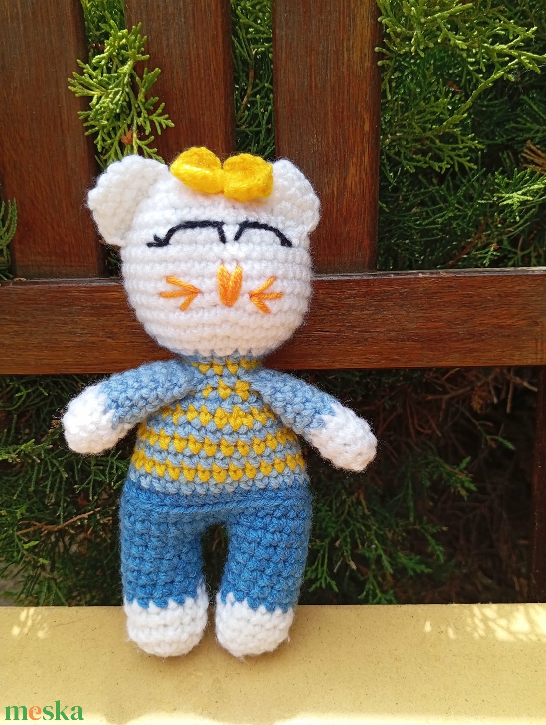  Amigurumi Kitty - otthon & életmód - dekoráció - dísztárgy - Meska.hu